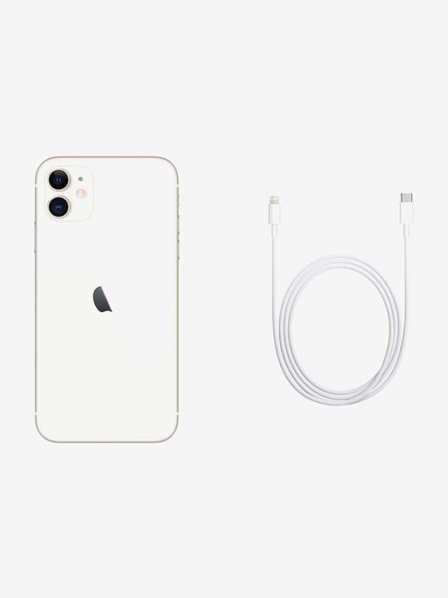 Buy Apple Iphone 11 128gb White Includes Earpods Power Adapter Online At Best Prices Tata Cliq