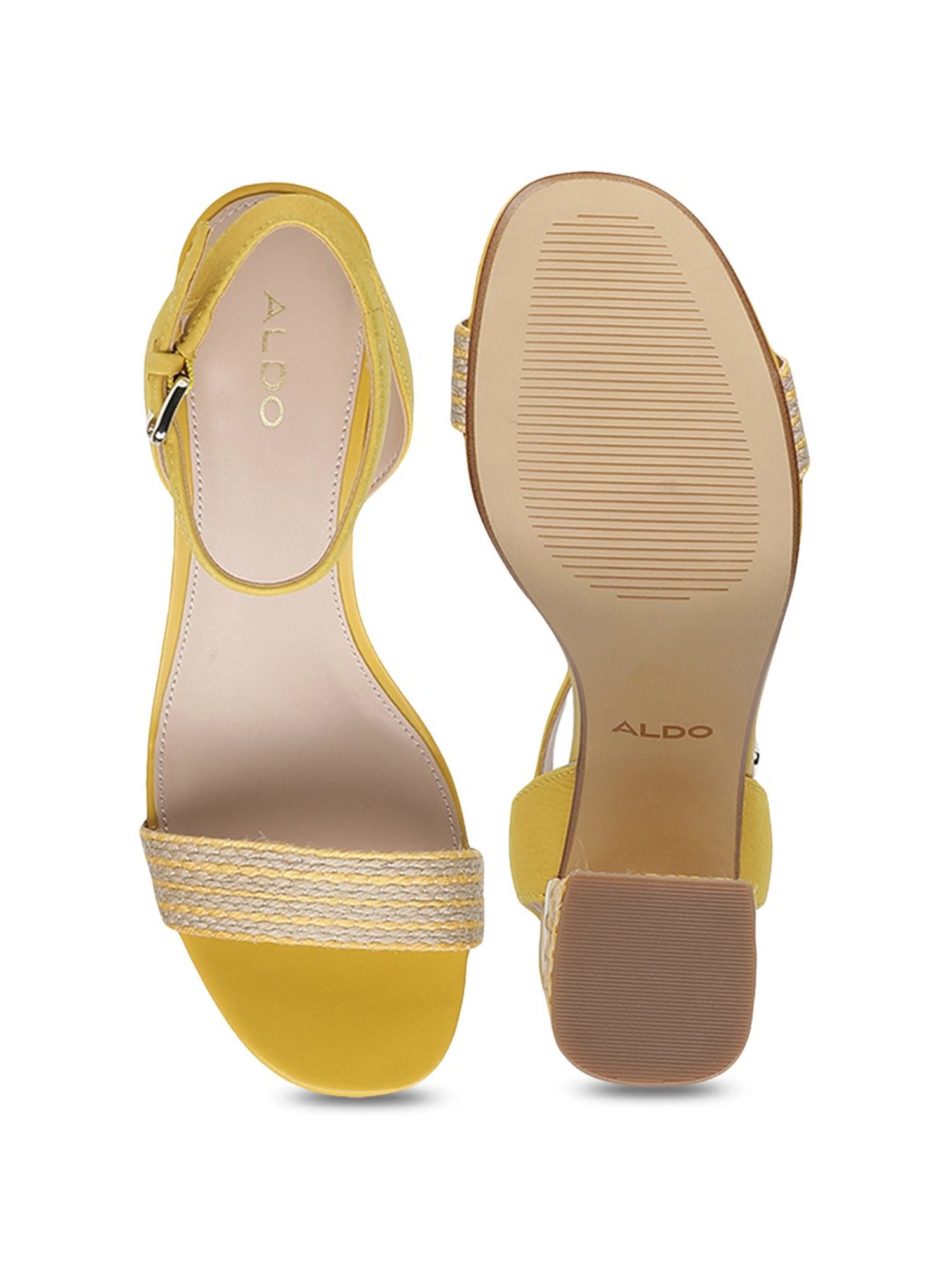 ALDO Women Yellow Heels - Buy ALDO Women Yellow Heels Online at Best Price  - Shop Online for Footwears in India | Flipkart.com