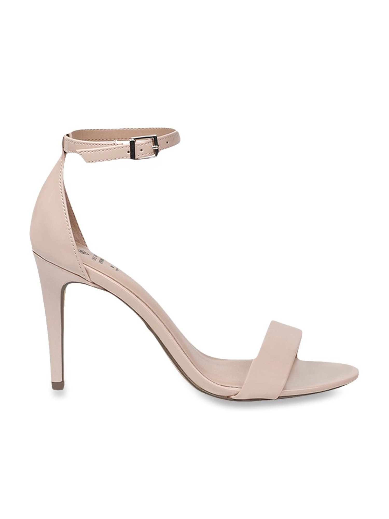 Nude thin best sale strap heels