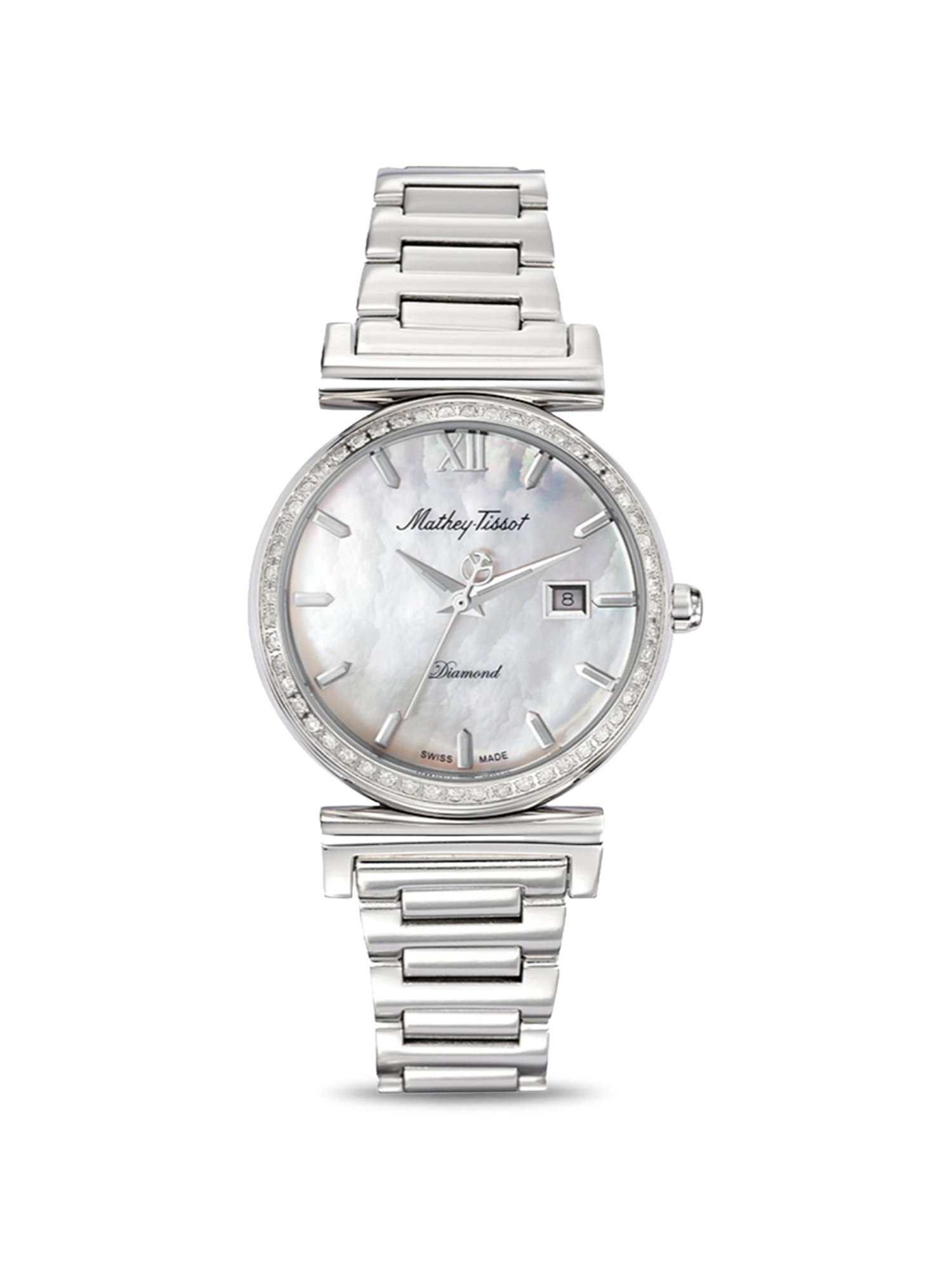 Buy Mathey Tissot D410SAI Elegance Diamond Analog Watch for Women