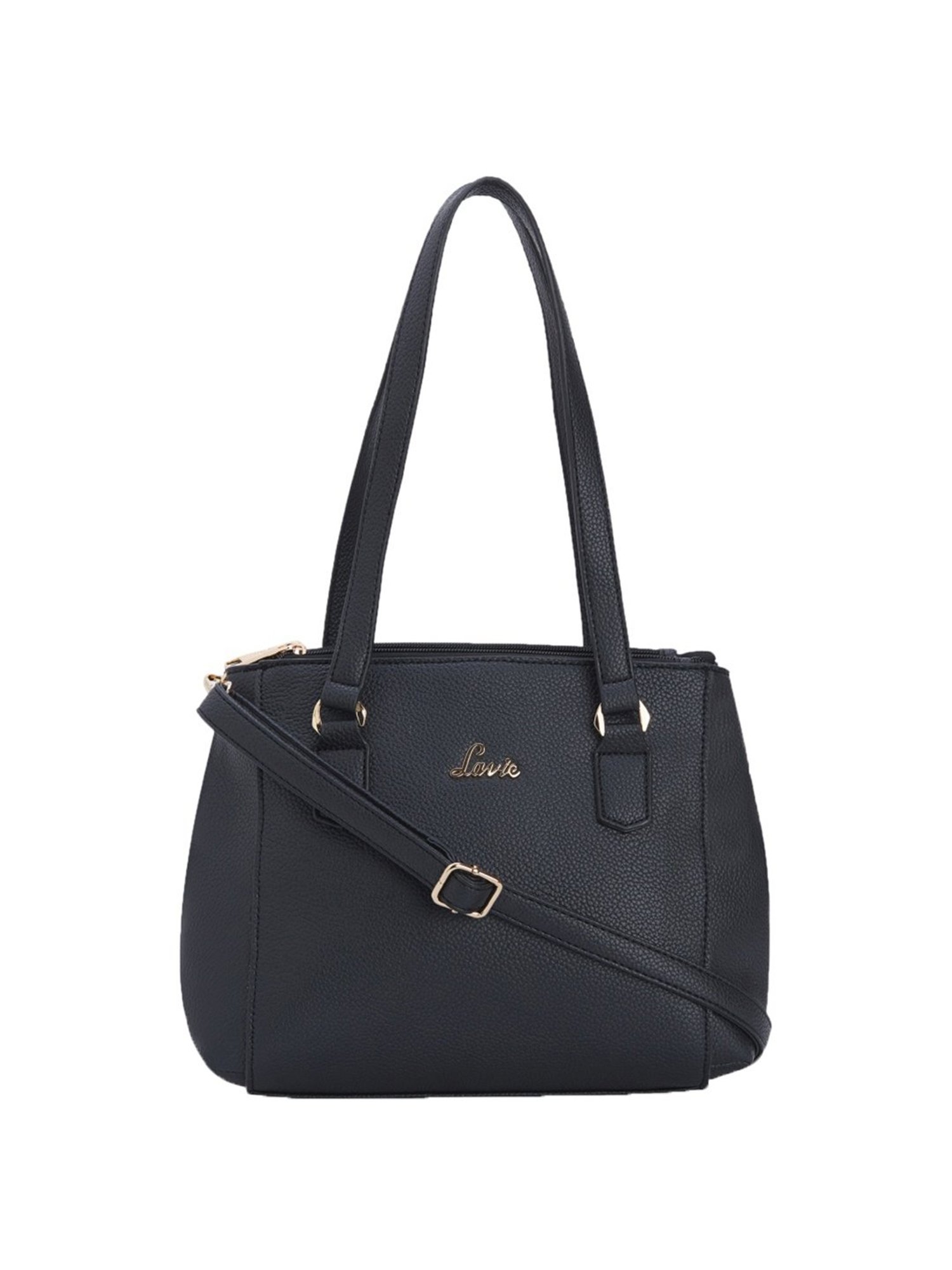 Buy Lavie Debossed Hemi Black Textured Small Cross Body Bag at Best Price @  Tata CLiQ