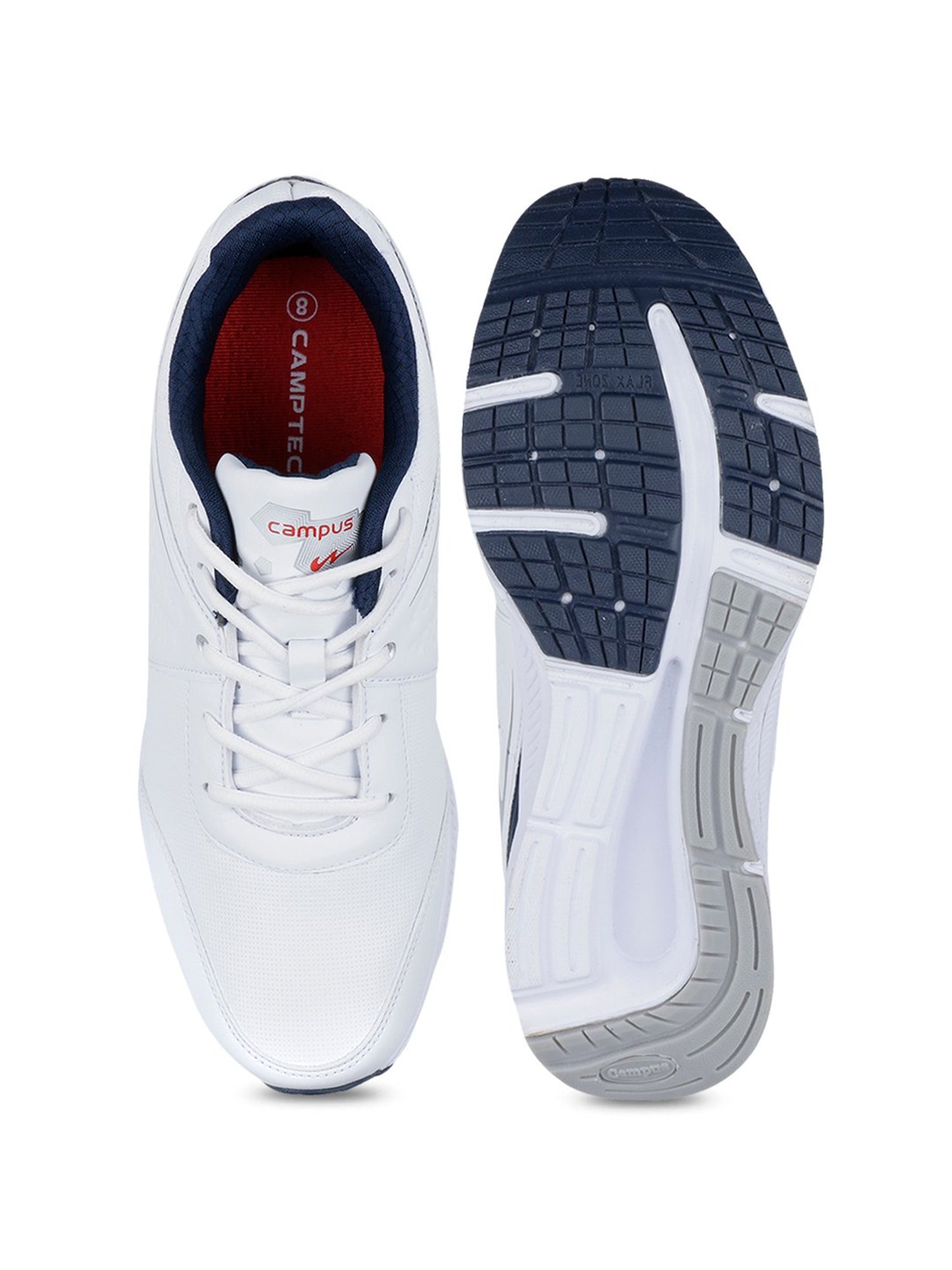 campus jasper running shoes white