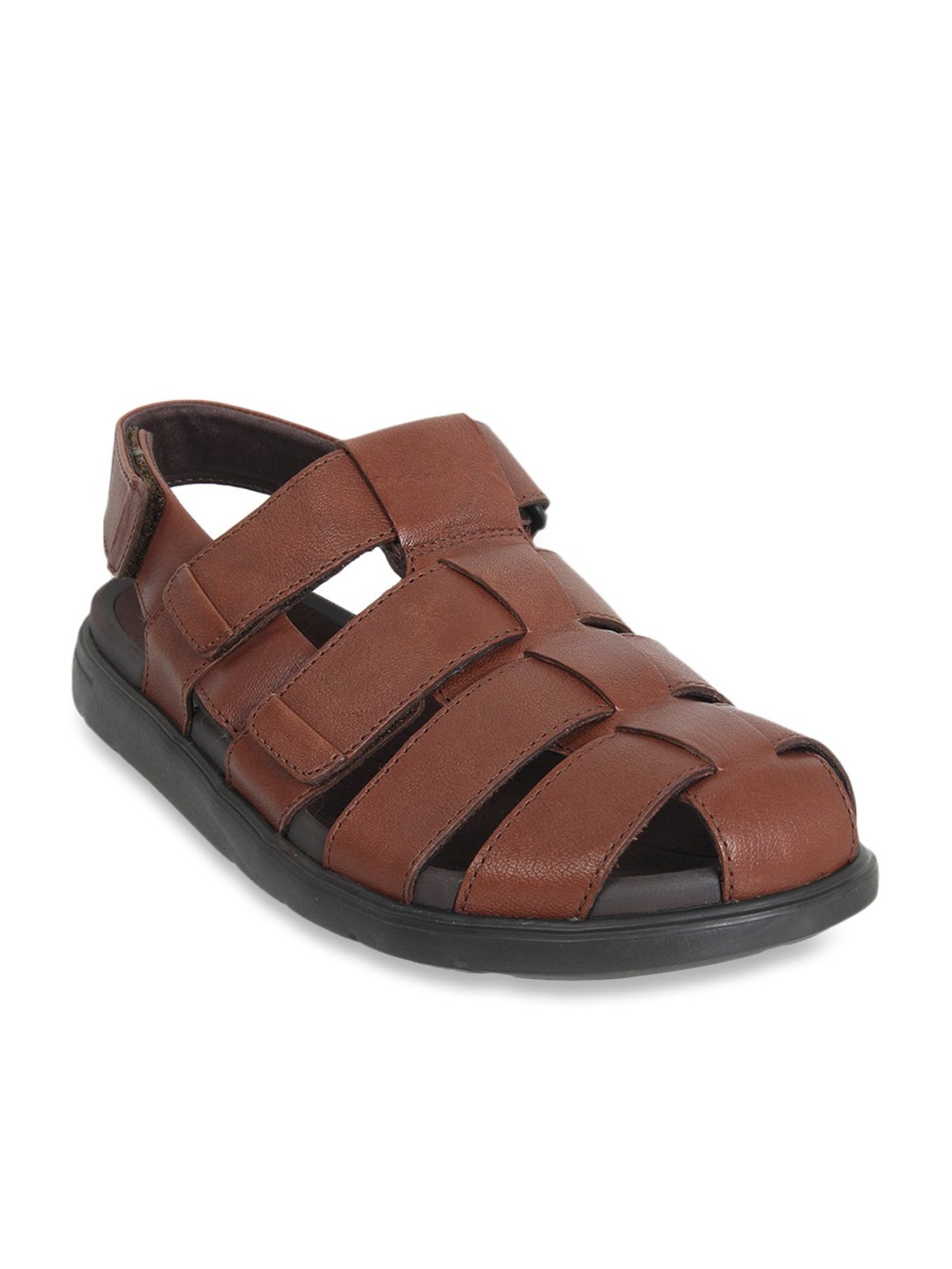 Buy Clarks Unwilmore Ray Mahogany Fisherman Sandals for Men at