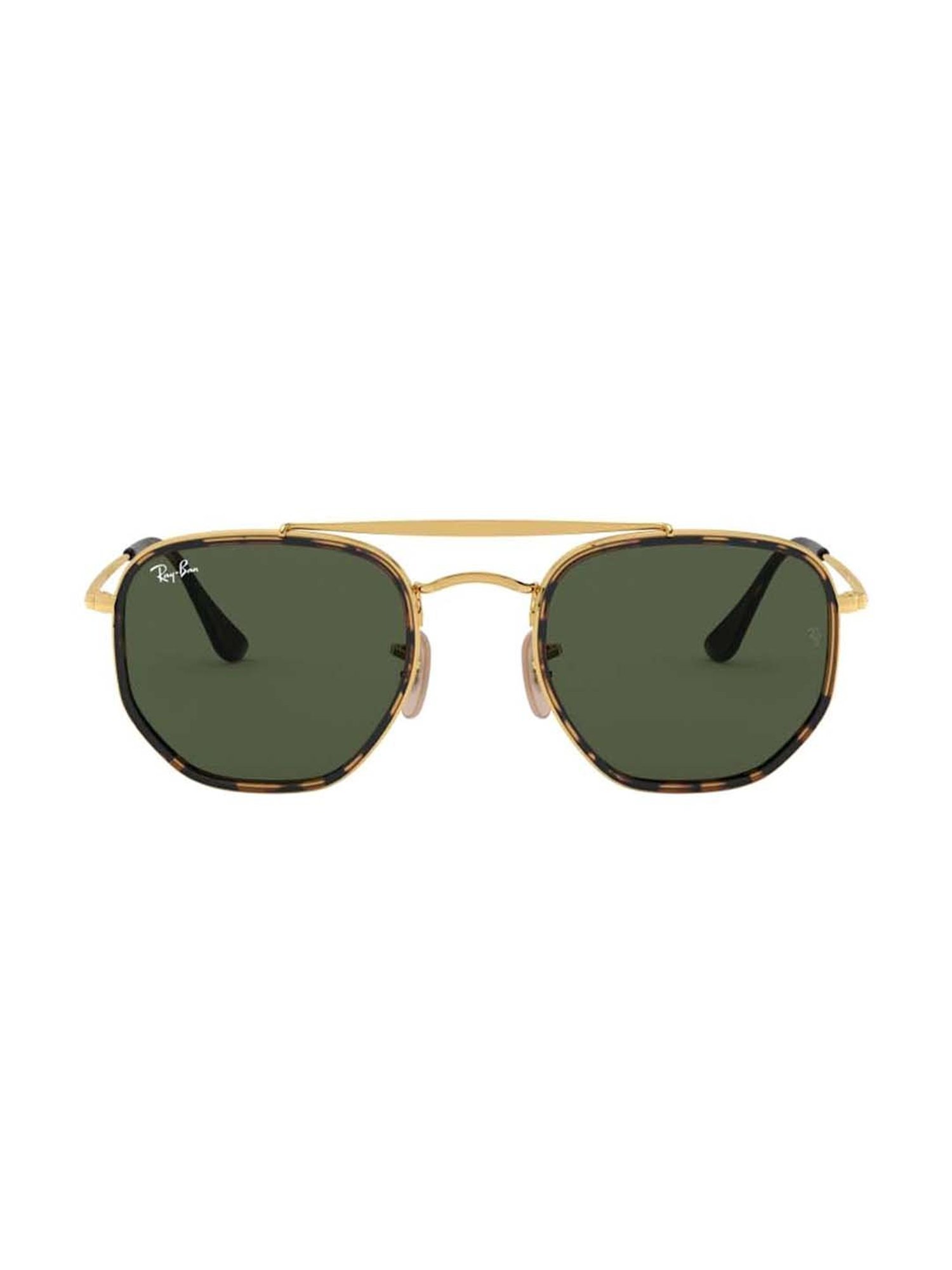 Mens Shooter 58 mm Gold Sunglasses by Ray Ban 805289003694 | World of  Watches