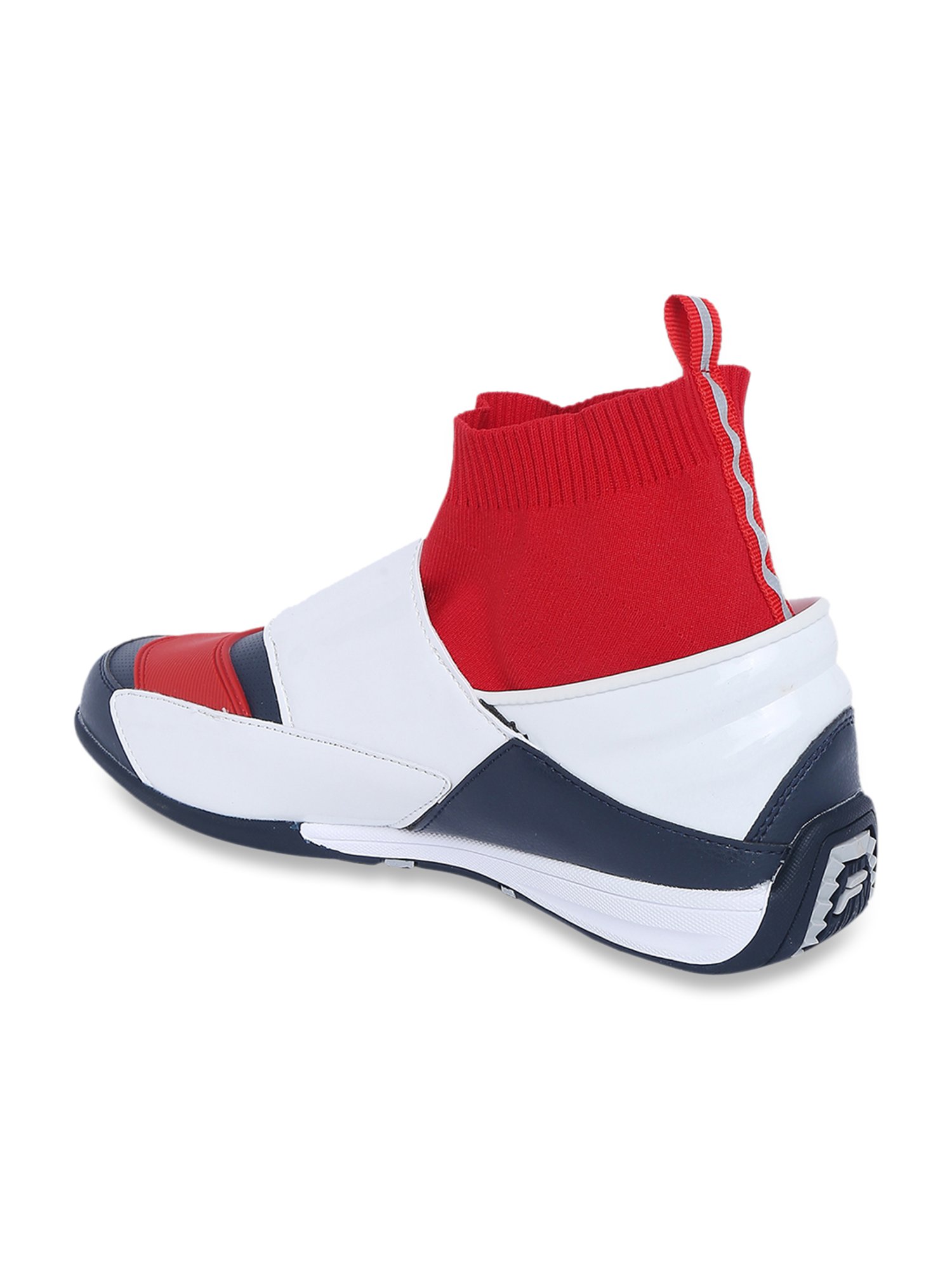 Buy Fila Tailfin White \u0026 Navy Ankle 