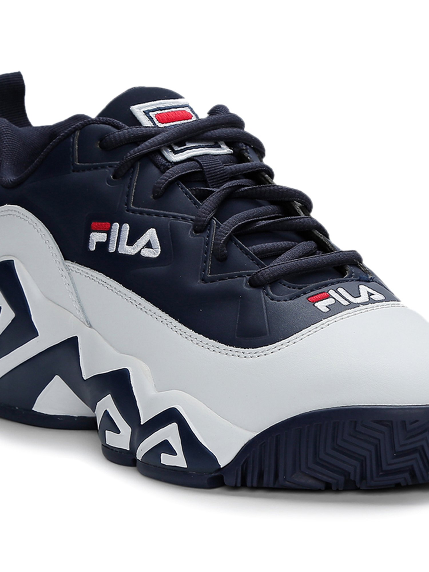 Buy Fila Mb Low Navy White Sneakers for Men at Best Price Tata CLiQ