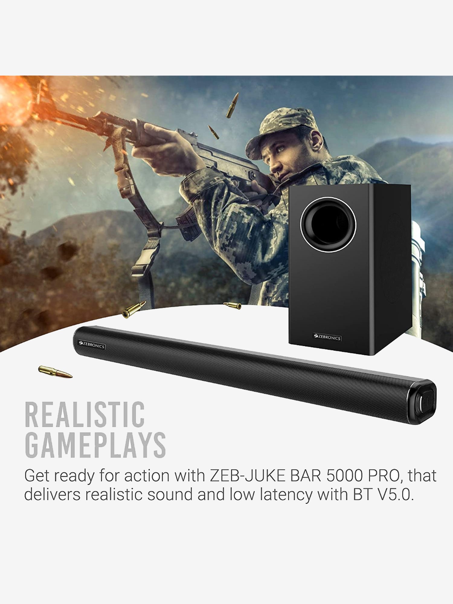 zebronics sound bar 5000 pro