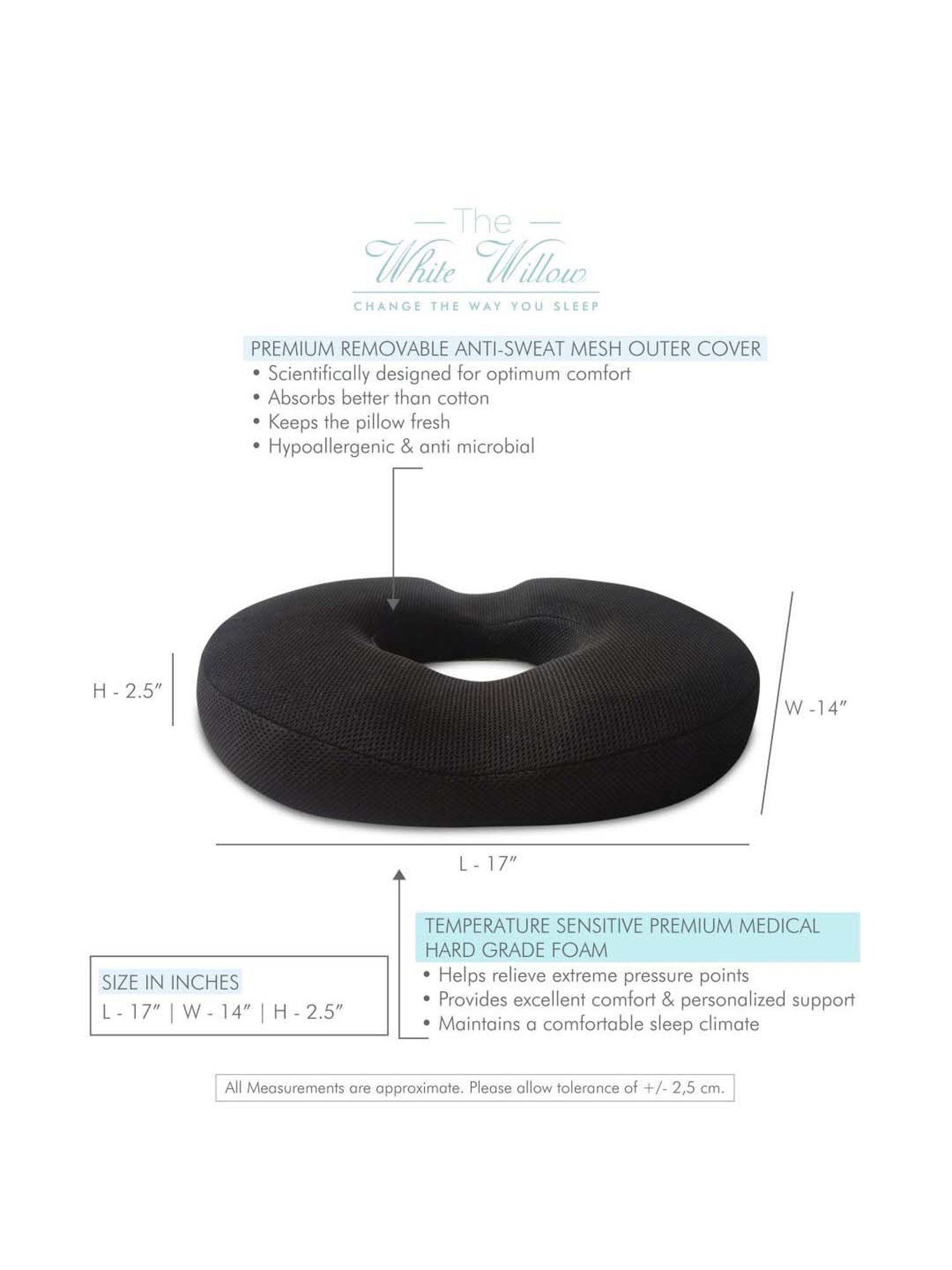 donut cushion clicks