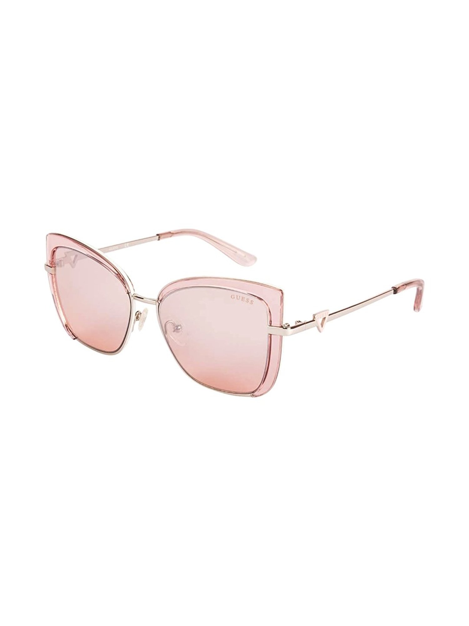 guess pink cat eye sunglasses