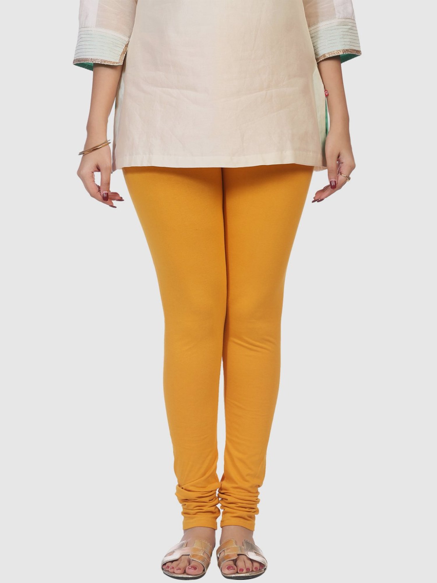 Buy Orange Churidars & Leggings for Women by BIBA Online