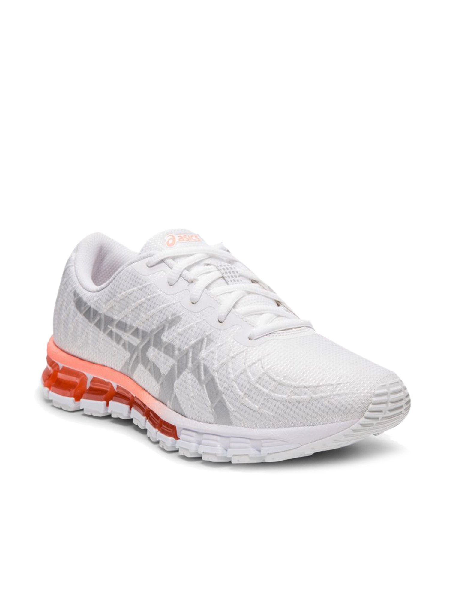 Buy Asics Gel Quantum 180 4 White Walking Shoes for Women at Best