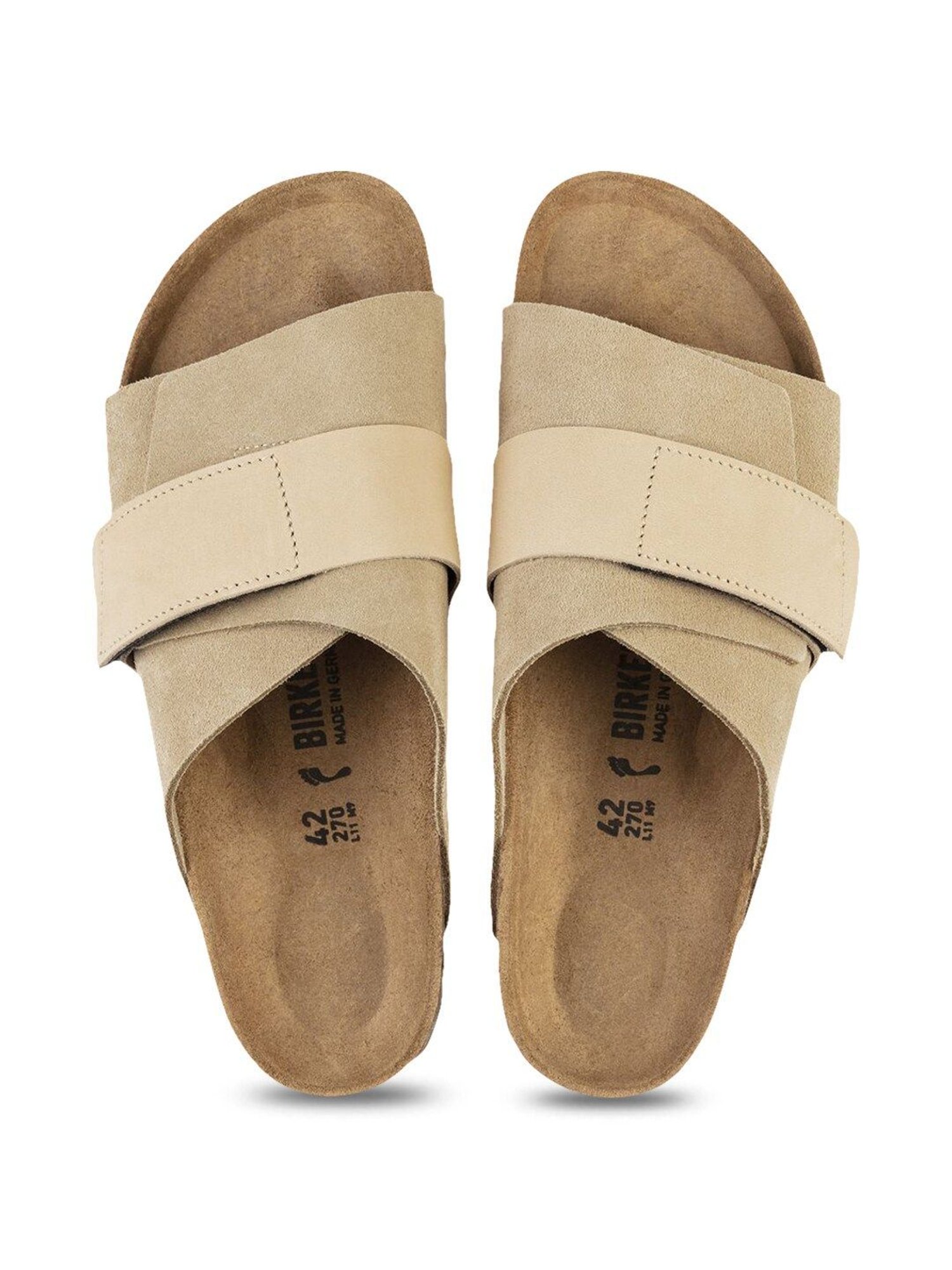 Buy Birkenstock Kyoto Sand Regular Width Casual Sandals for Men at Best  Price @ Tata CLiQ