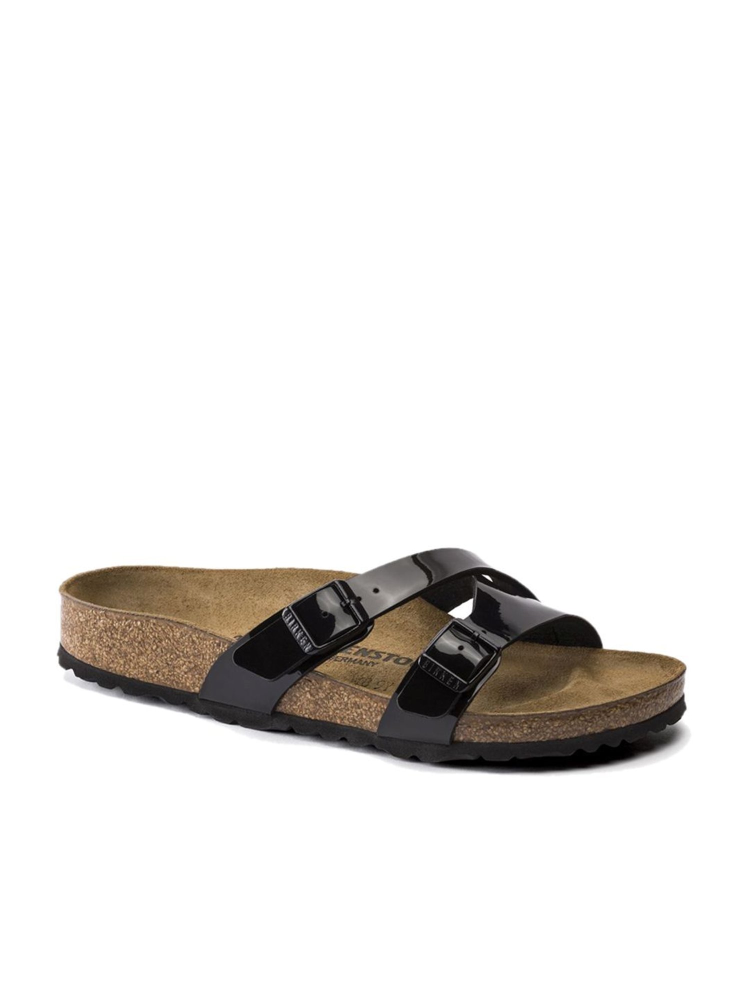 Buy Birkenstock Yao Black Narrow Width Casual Sandals for Women at