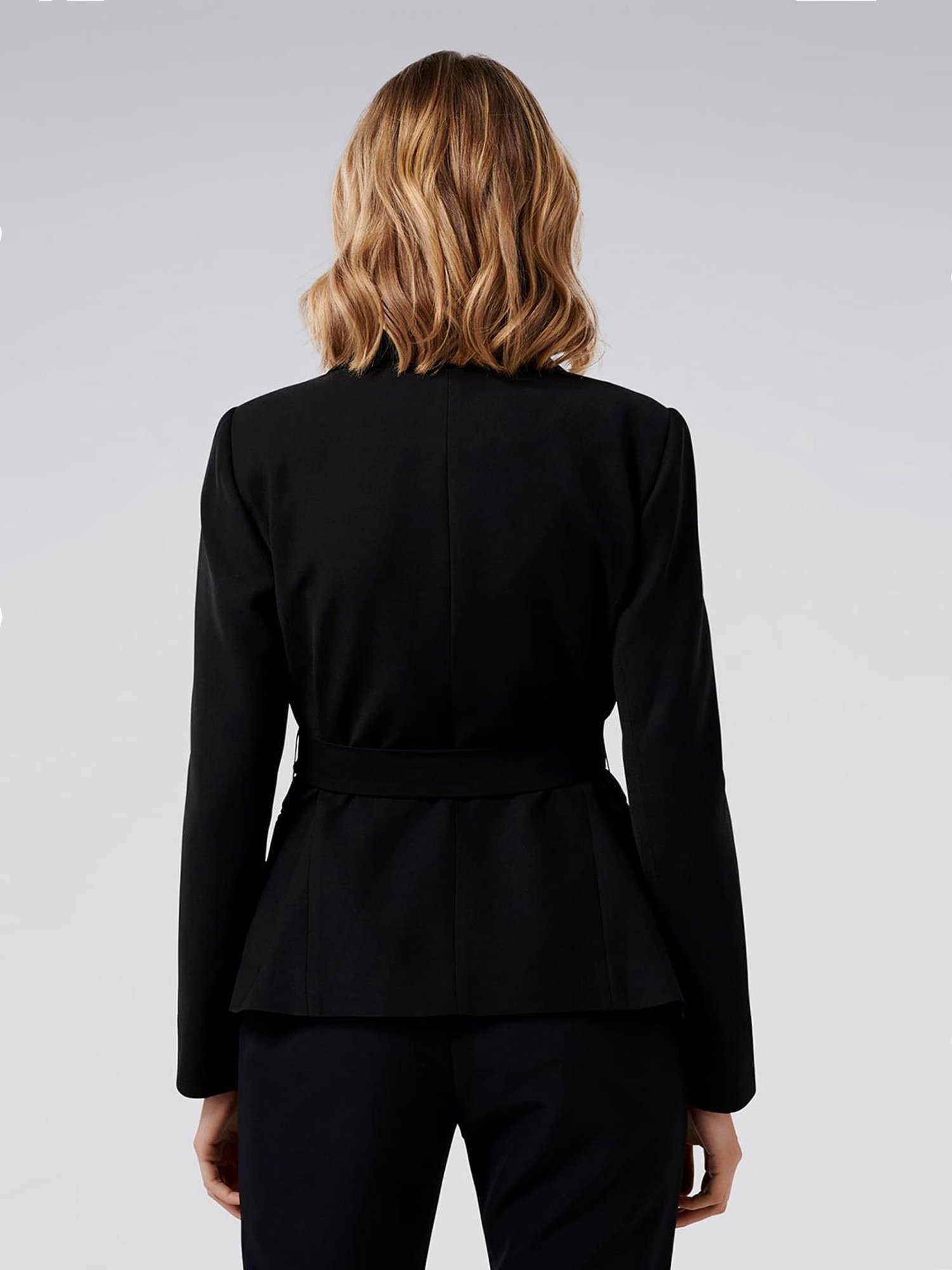 Lesley shop waterfall blazer