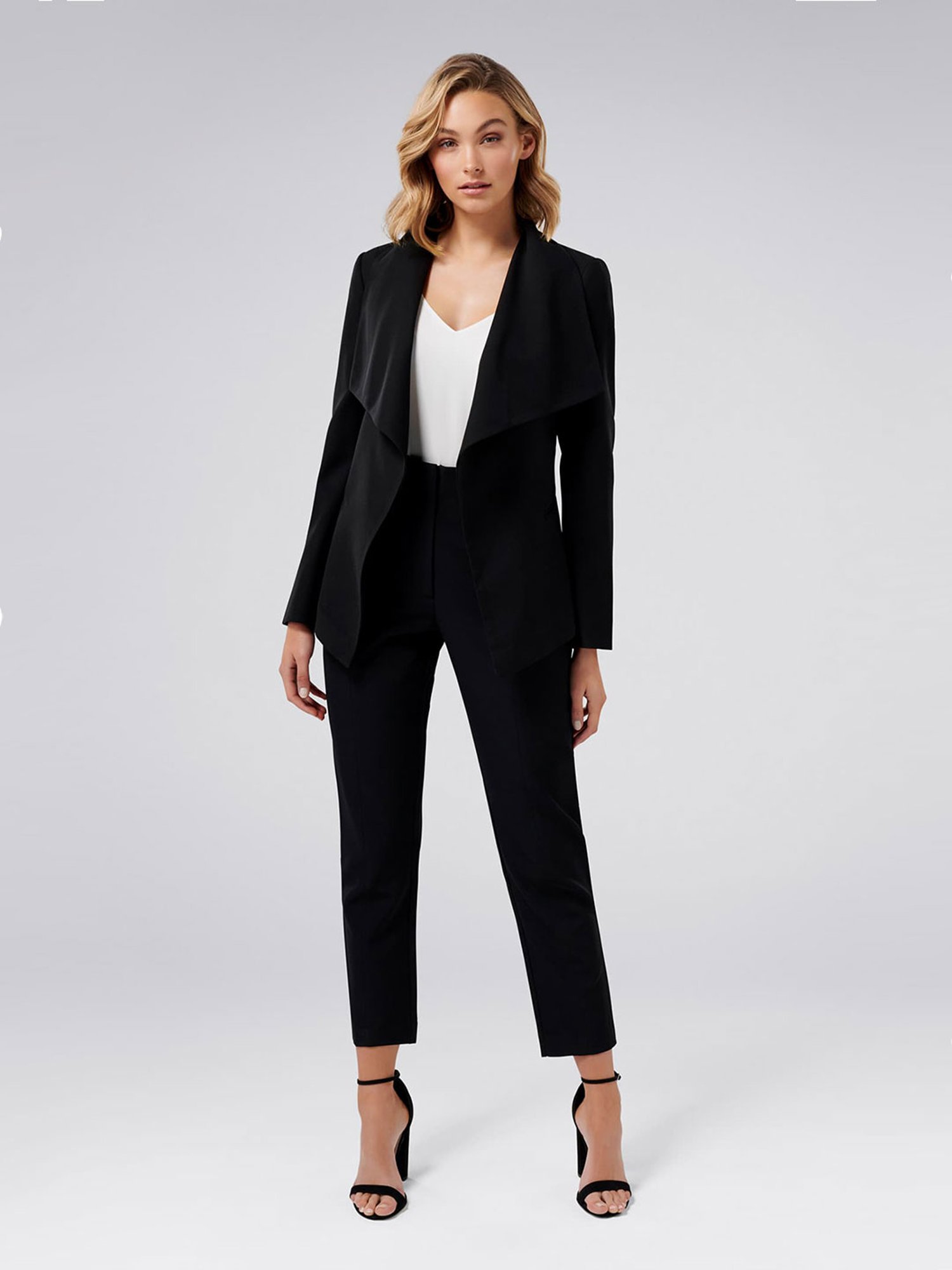 lesley waterfall blazer