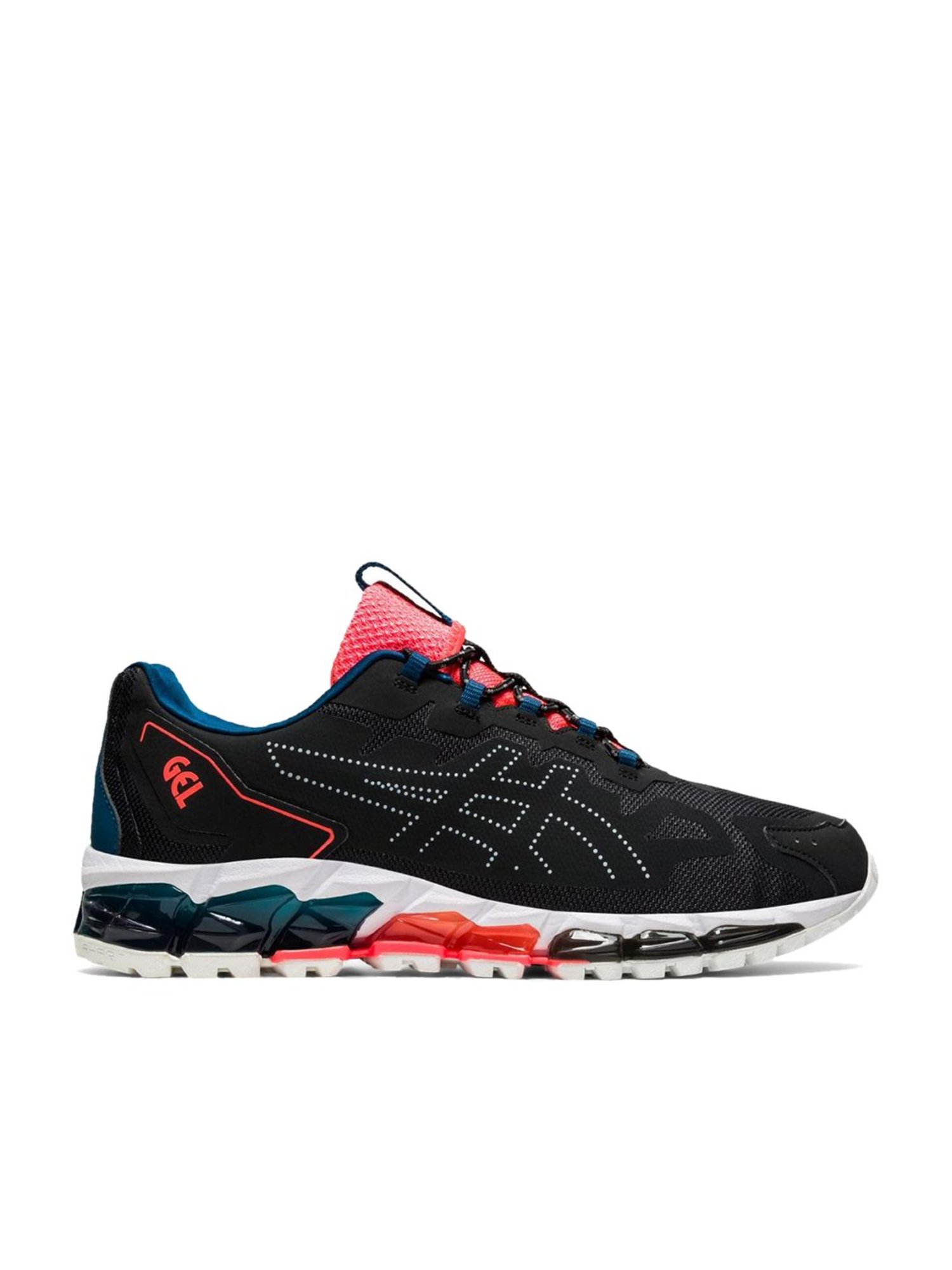 Asics noir shop bleu rose