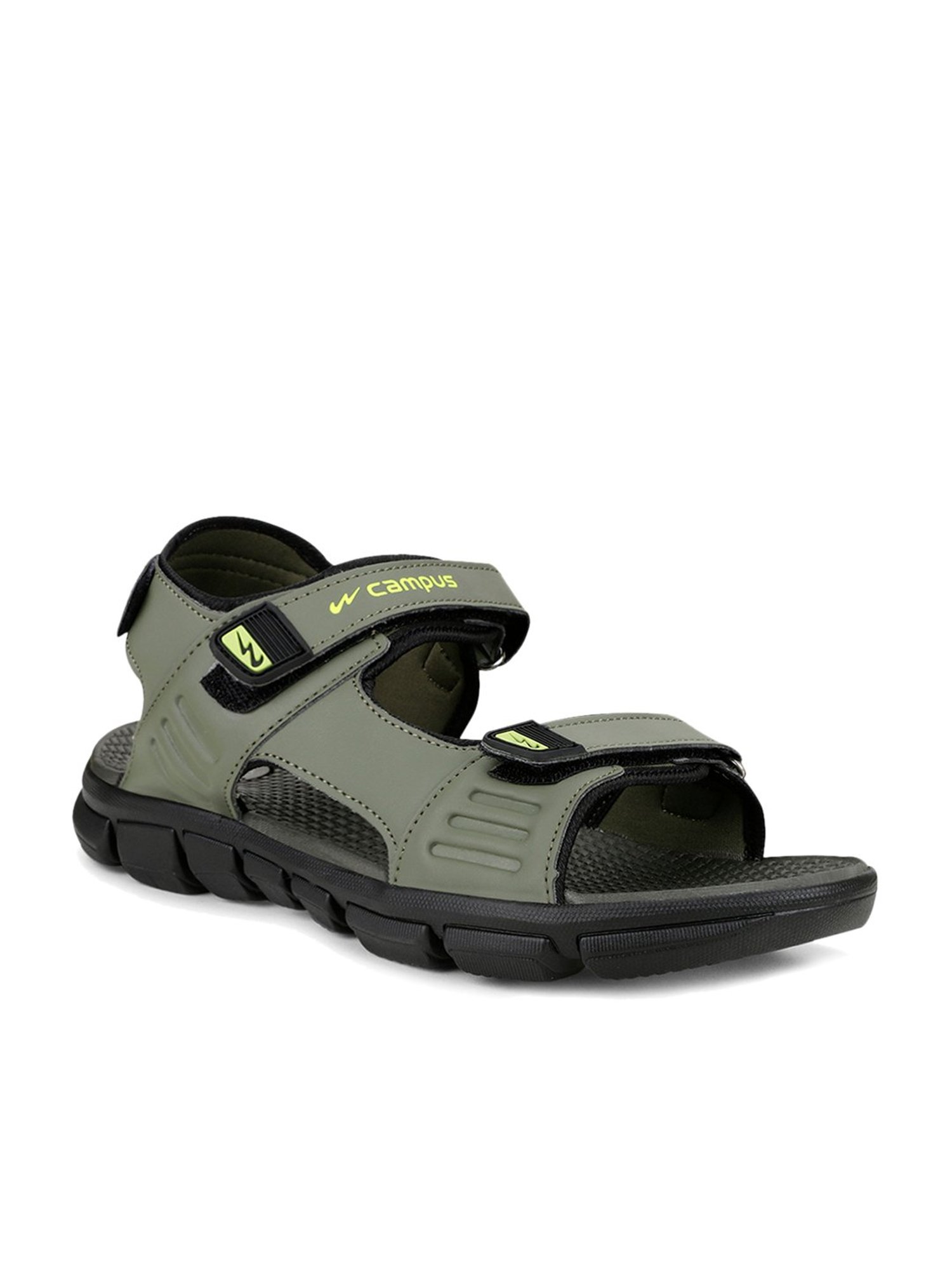 Buy Fsports Mens Black Green Colour Micky Series Synthetic Casual Sandal  6uk Online @ ₹995 from ShopClues