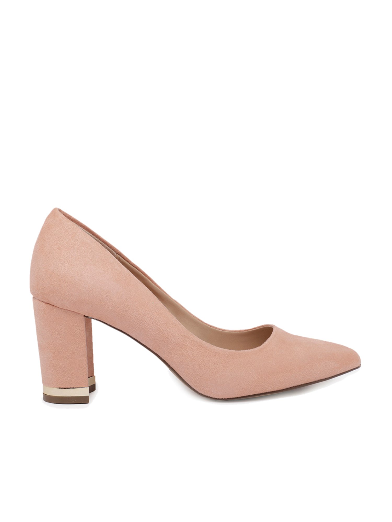 blush pink pumps