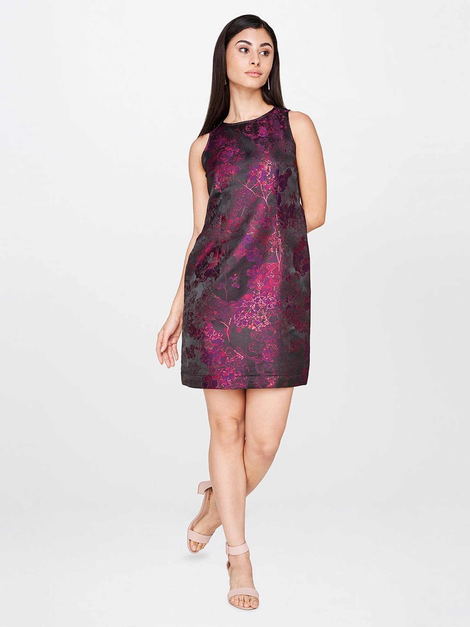 cocktail dress purple