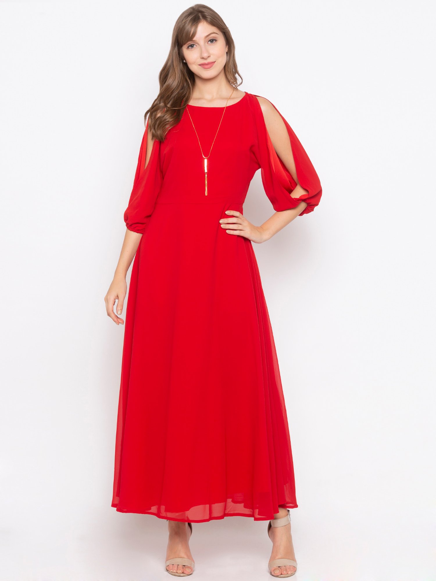 The Red Maxi Dress: How to Wear This Season's Hottest Look