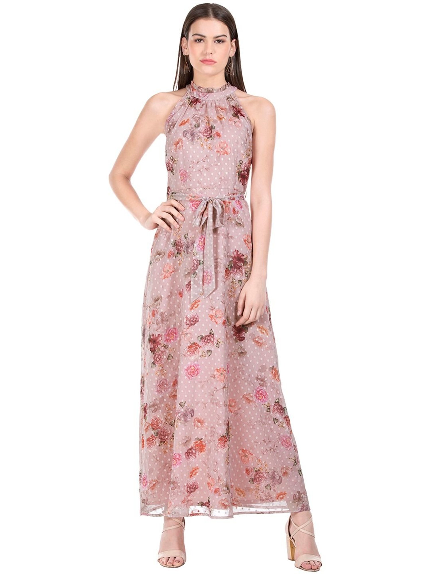 LIU JO Floral-print Halterneck Dress Farfetch, 49% OFF