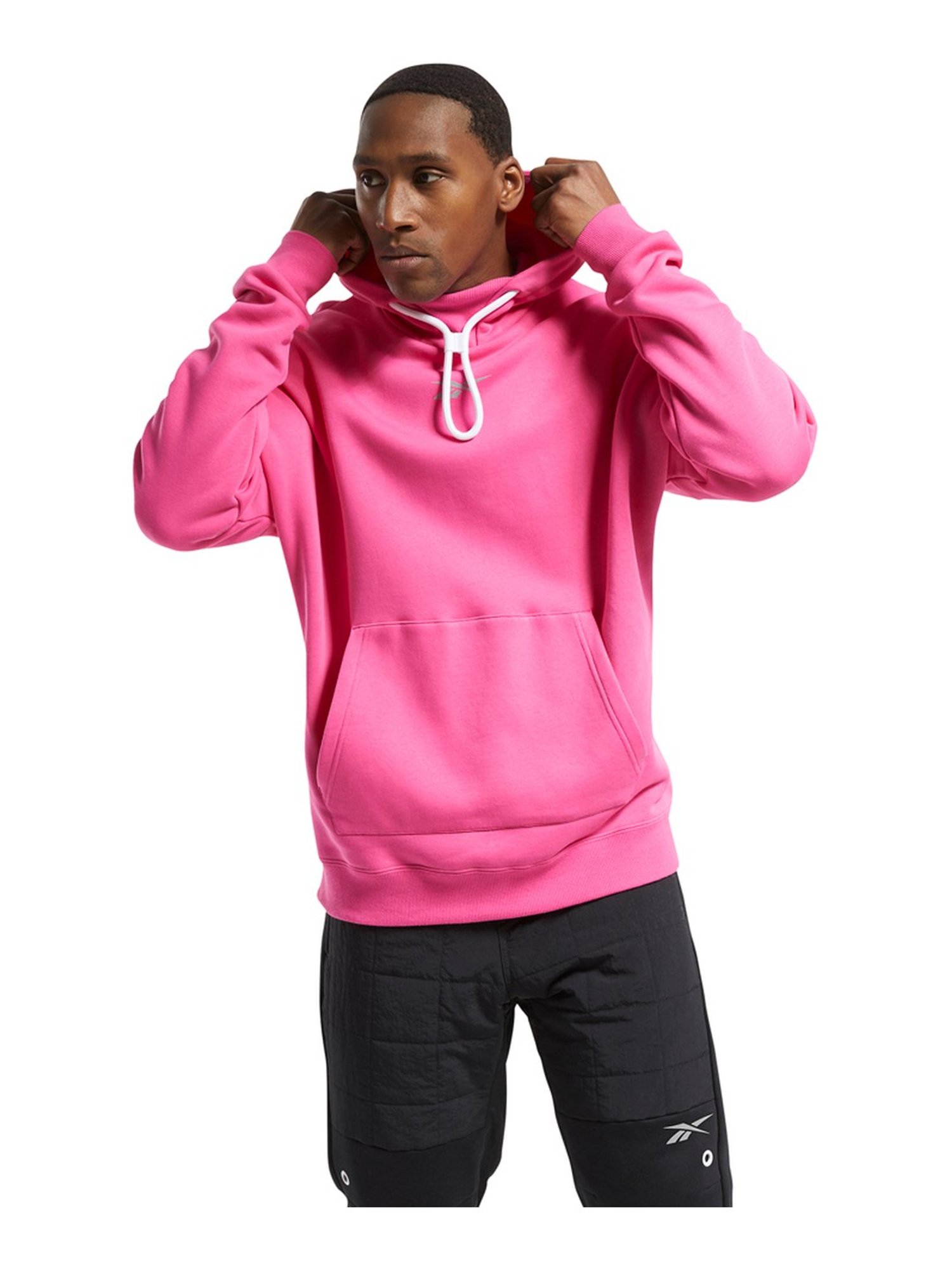 pink reebok sweatshirt