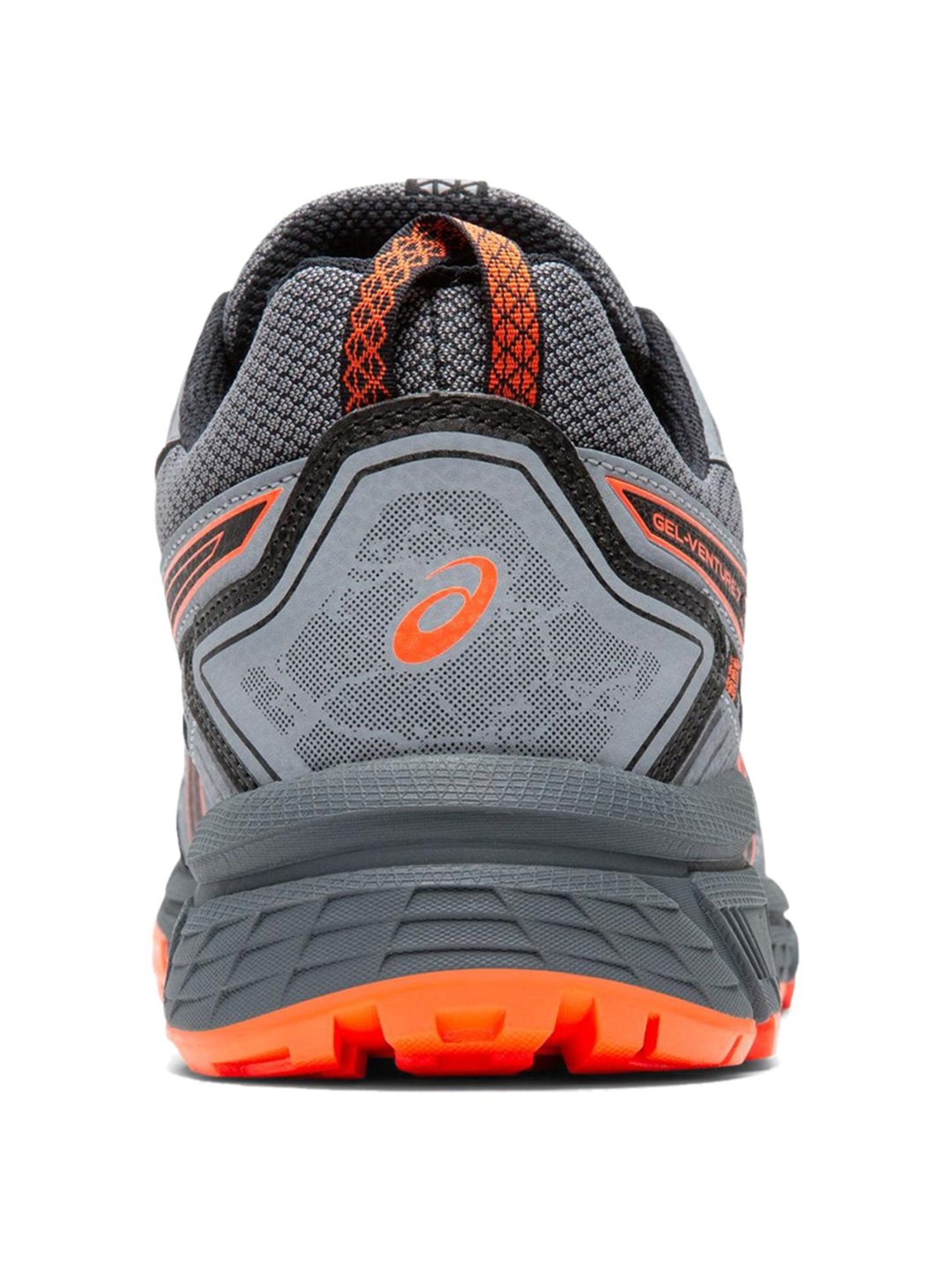 Buy Asics Gel Venture 7 Grey Orange Running Shoes for Men at