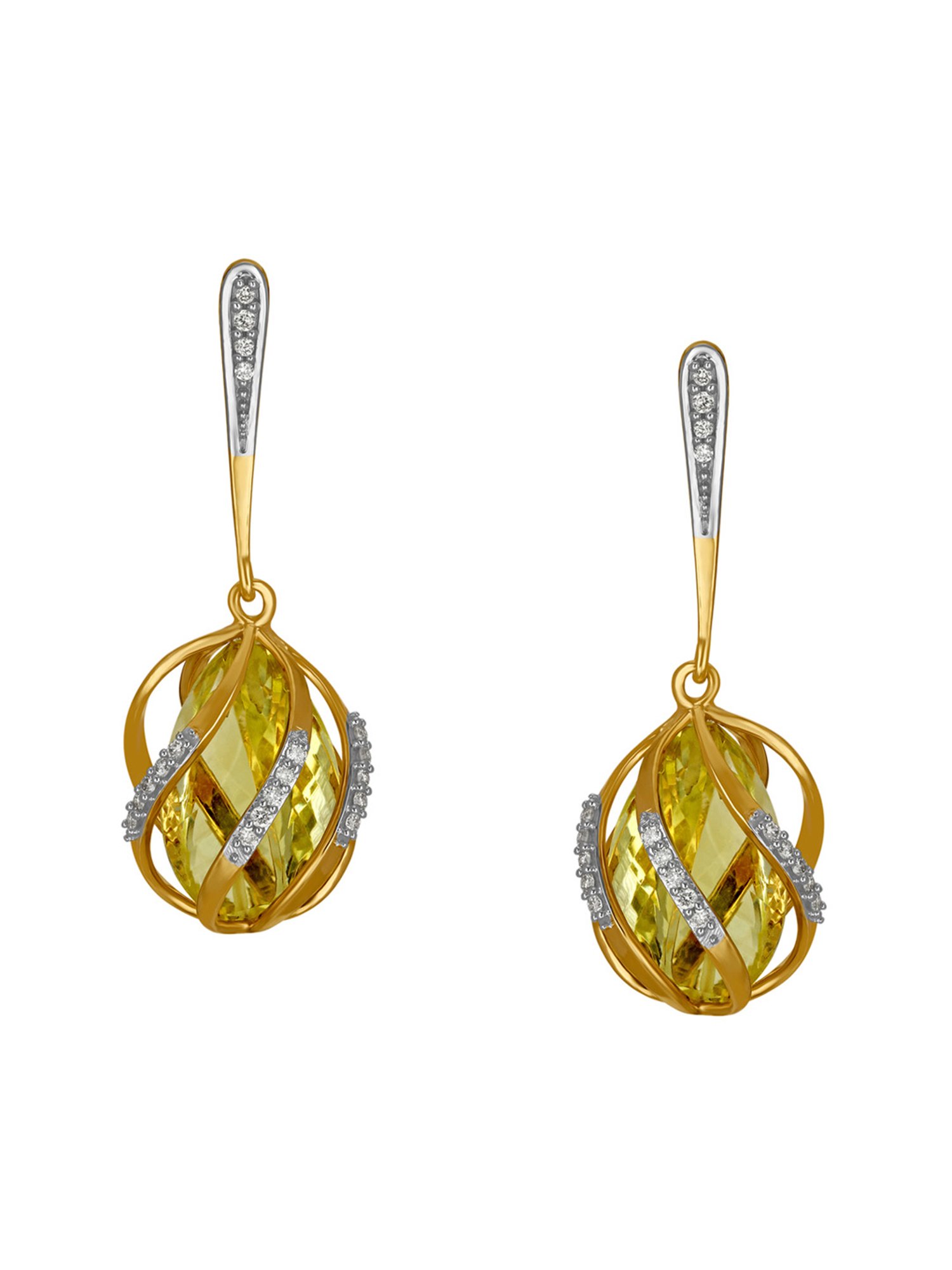 Sui-Dhaga Earrings | Gold Drop Earrings Designs