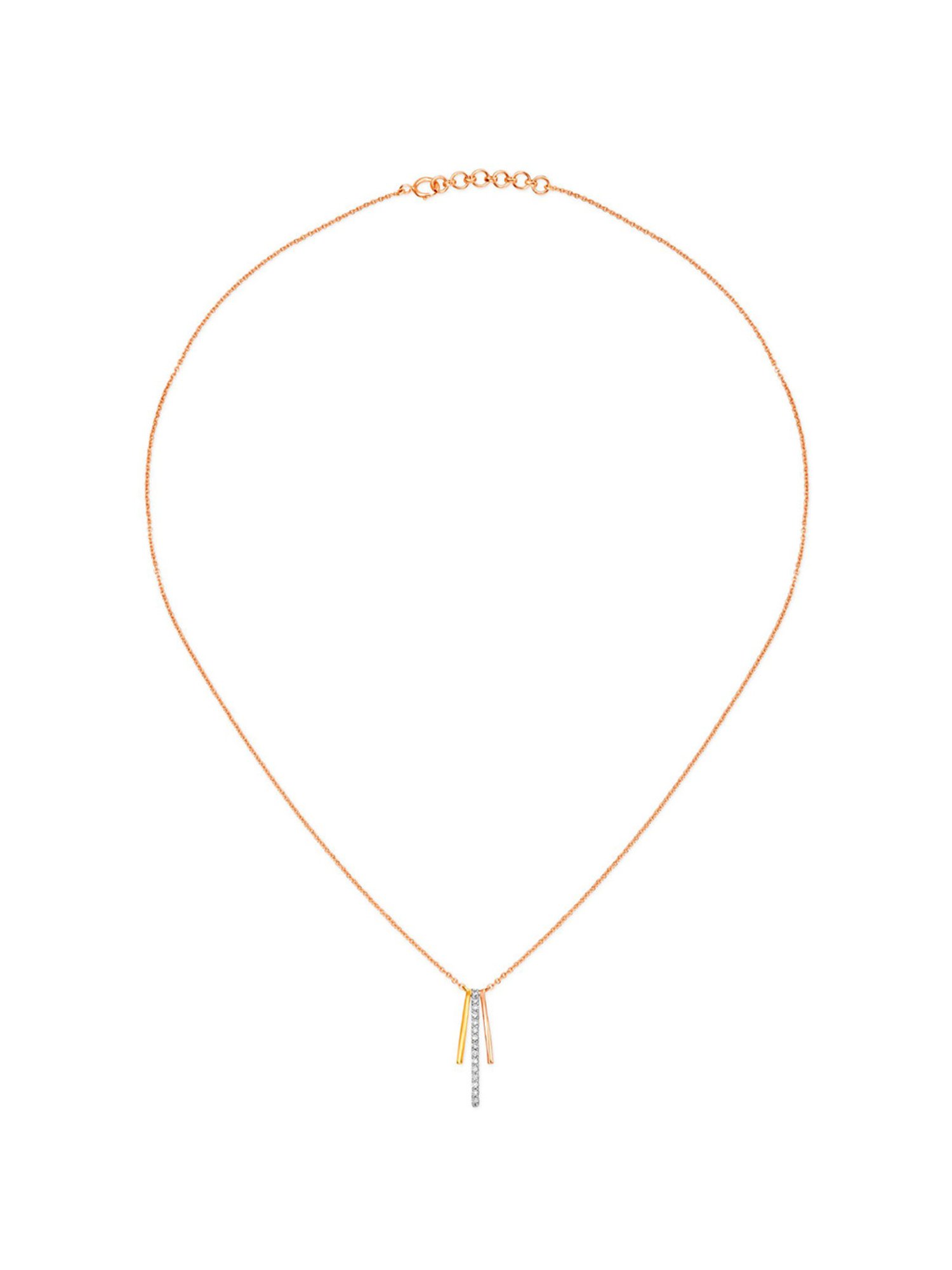 Tanishq 14k Gold \u0026 Diamond Necklace 
