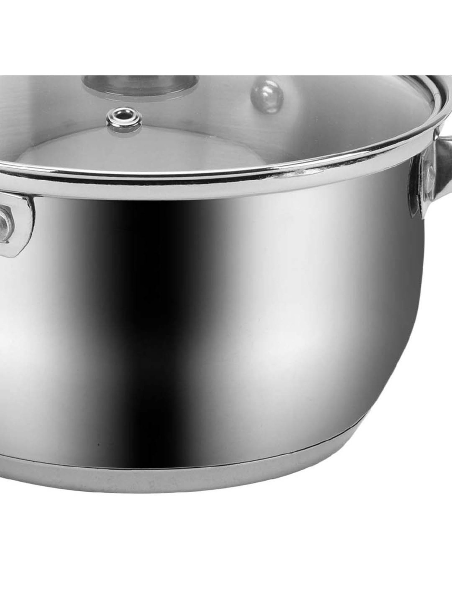 Buy Sunflame Iris Silver Casserole with Lid (2 L) - Set of 1 at