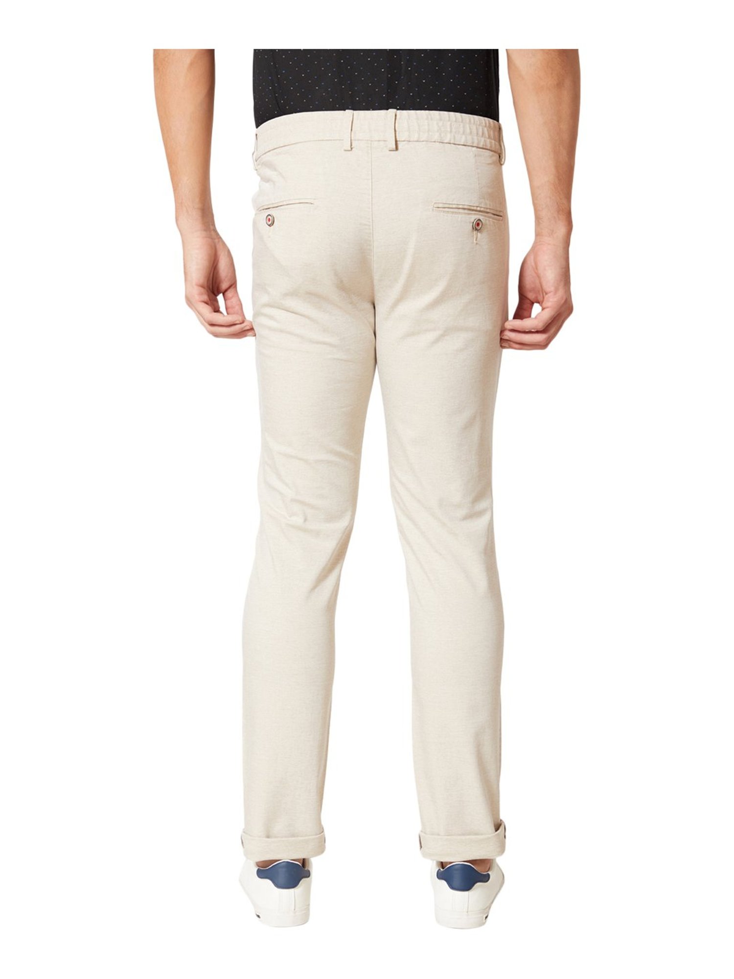 Buy J Hampstead Men Mid Rise Slim Fit Formal Trousers - Trousers for Men  24025874 | Myntra