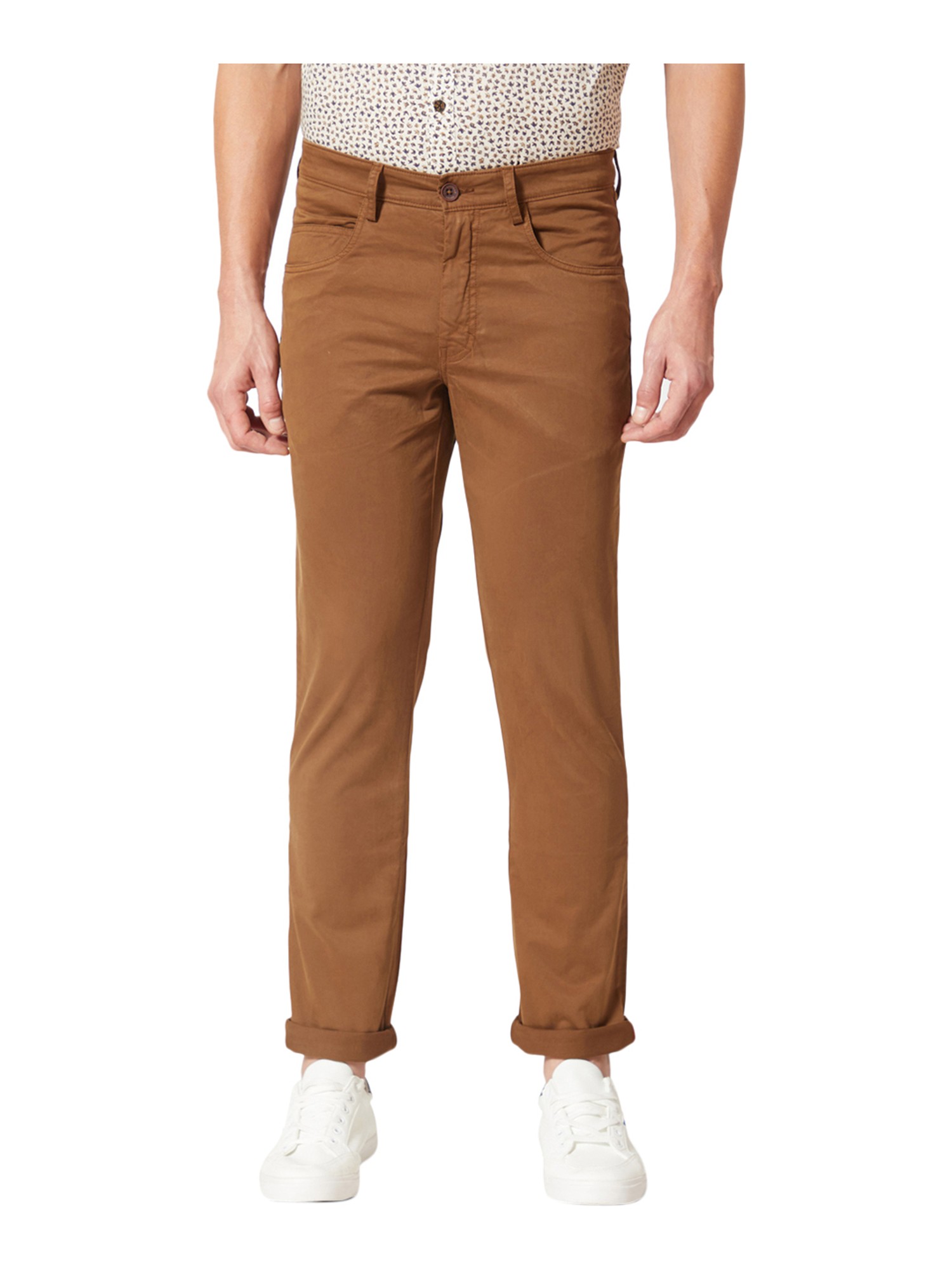 Buy J Hampstead Men Slim Fit Cotton Chinos Trousers - Trousers for Men  25639548 | Myntra