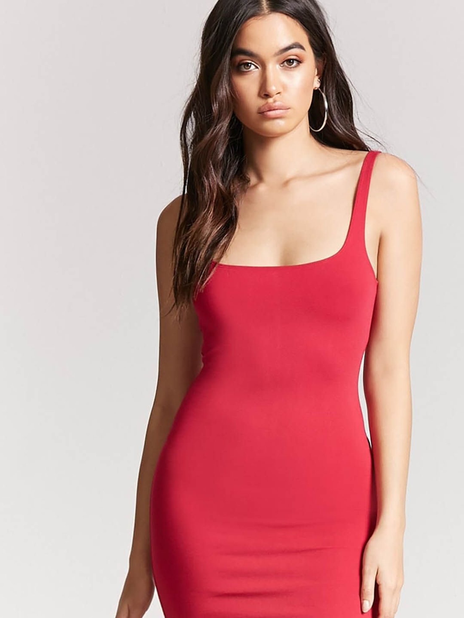 Buy FOREVER 21 Women Pink Solid Knitted Bodycon Dress - Dresses for Women  9683961 | Myntra