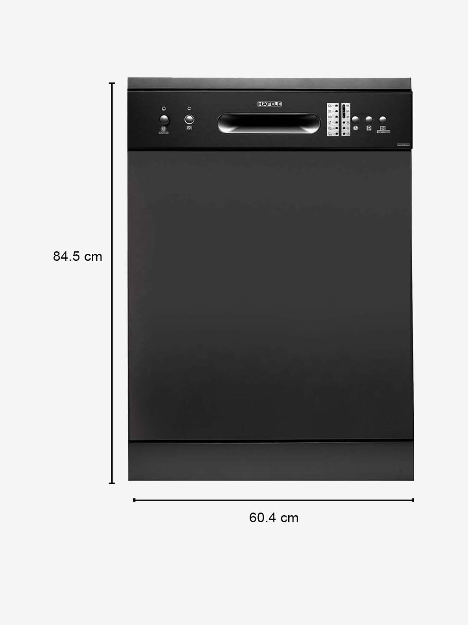 hafele dishwasher dimensions