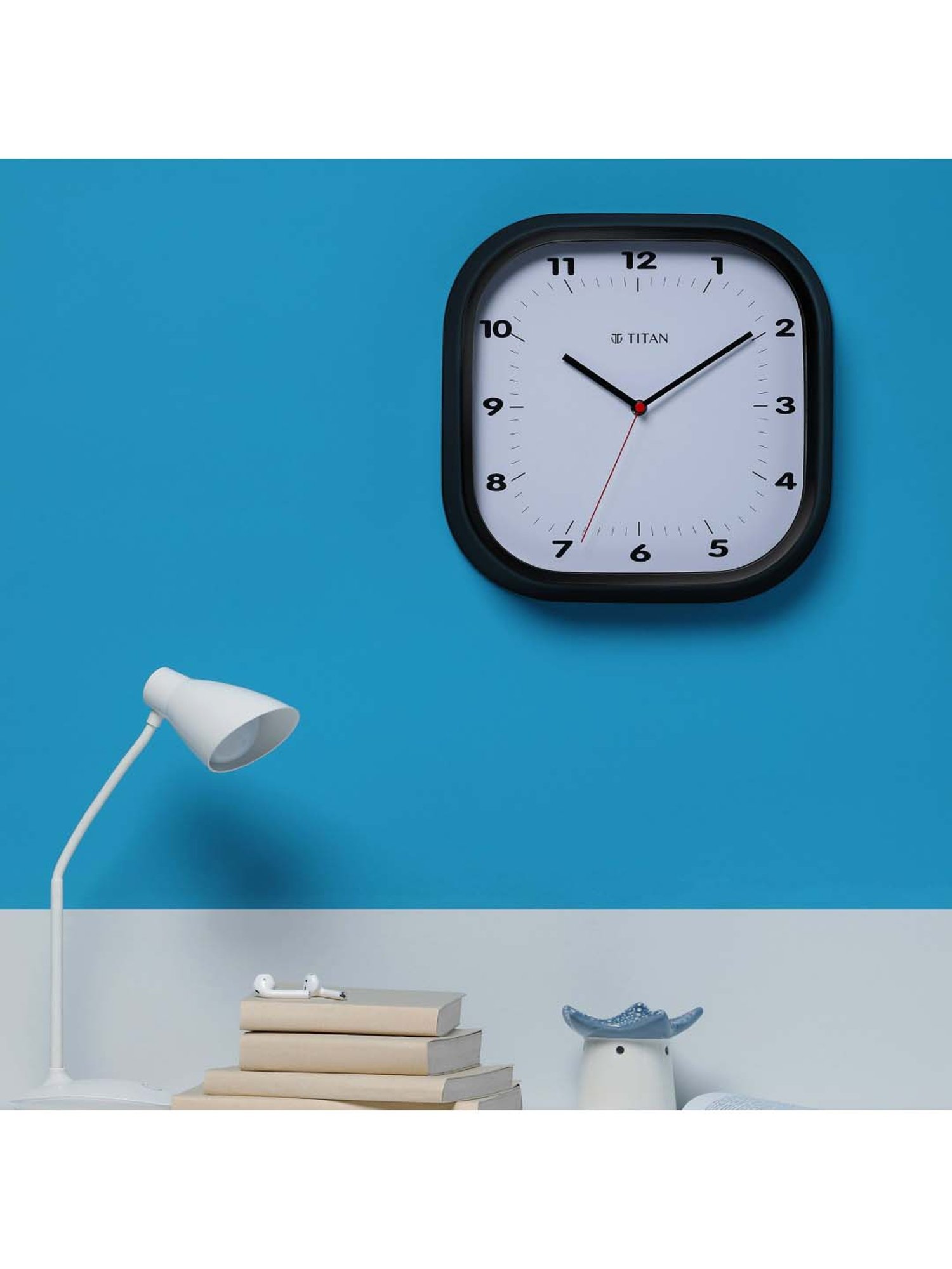 titan contemporary wall clock