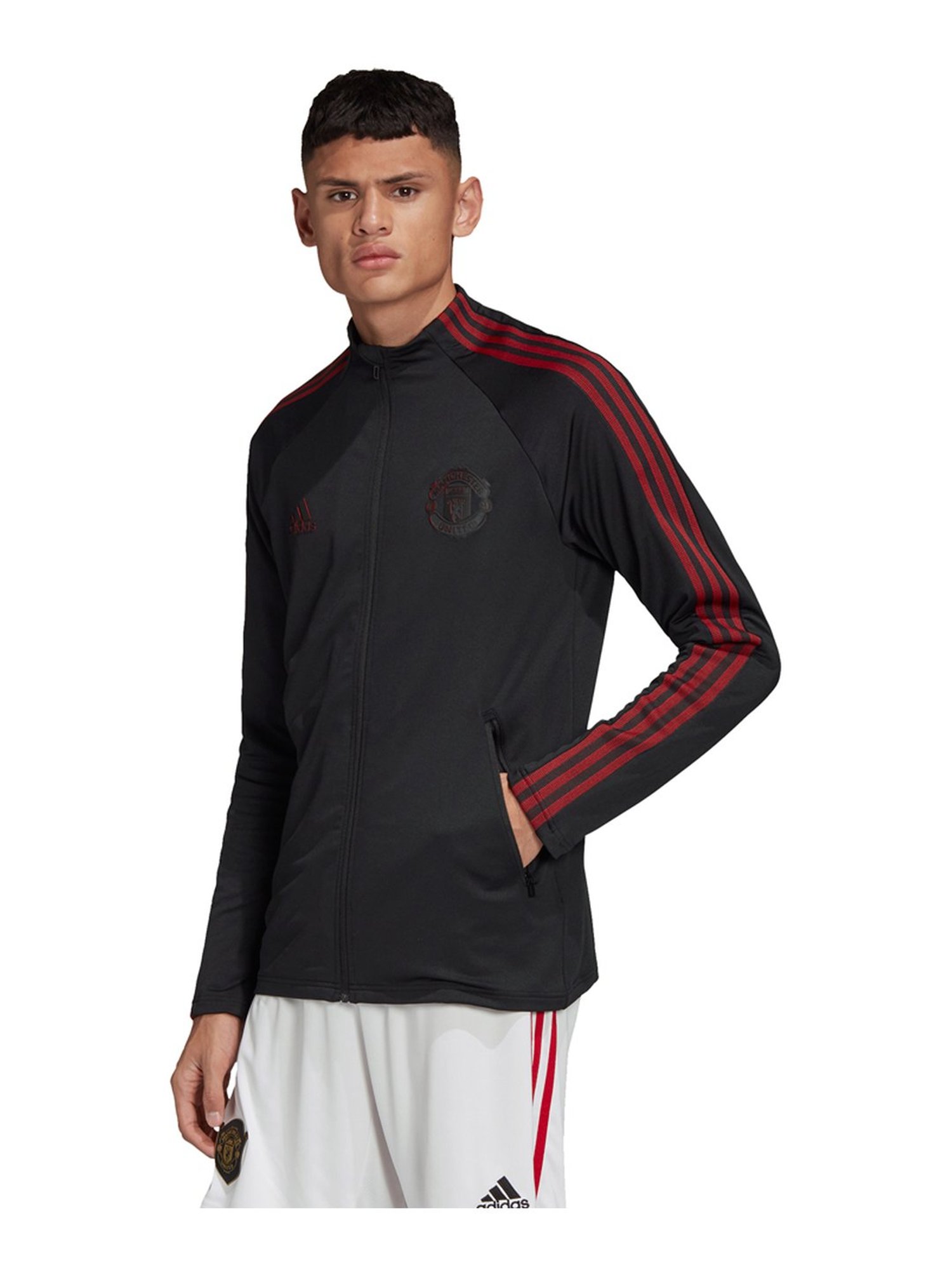 adidas long neck jacket