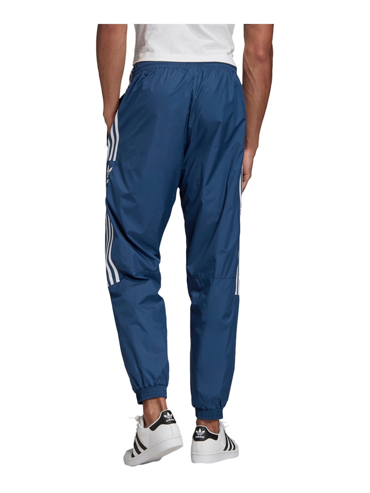 Adidas Mens Regular Fit Cotton Trackpants GH7305Black WhiteS   Amazonin Clothing  Accessories