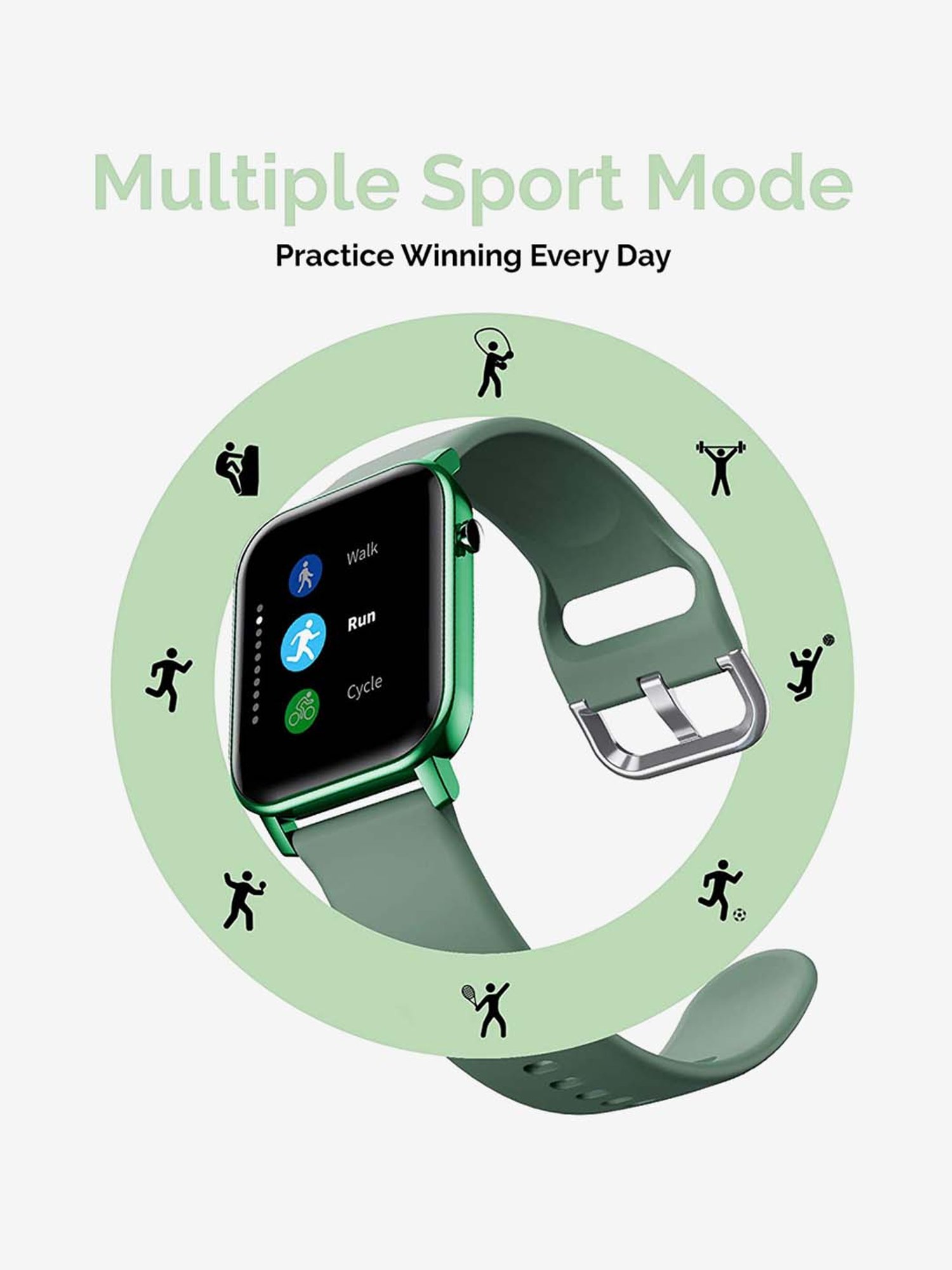 smartwatch green
