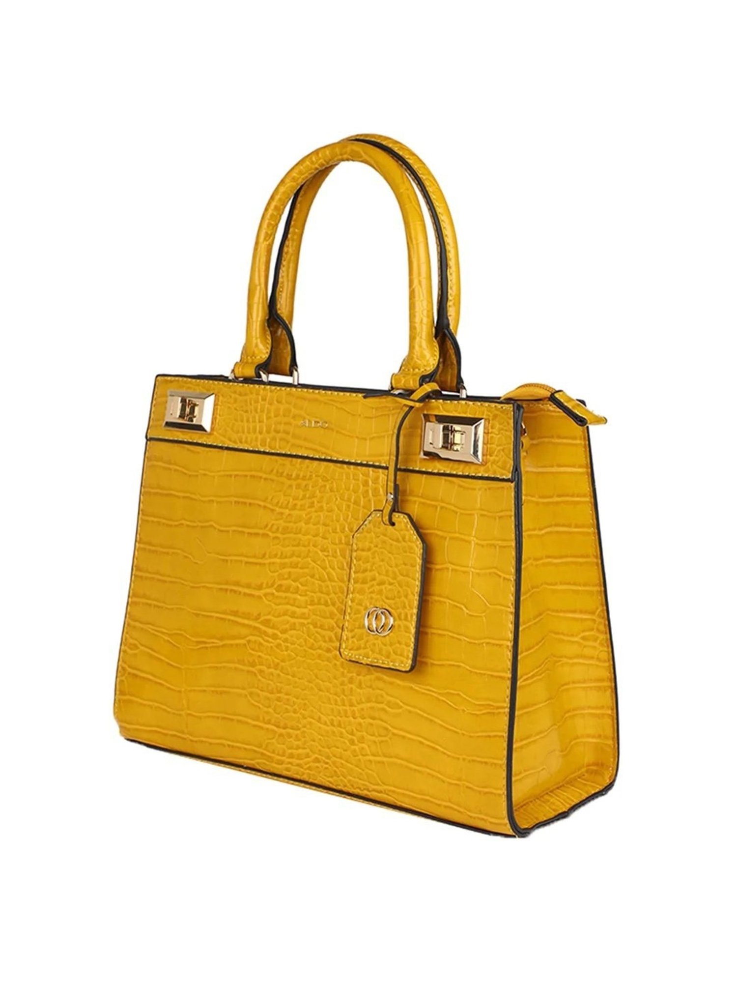 aldo yellow purse