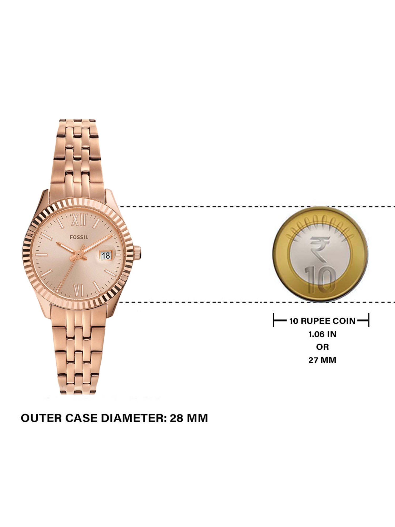 Buy Fossil ES4992 Micro Scarlette 