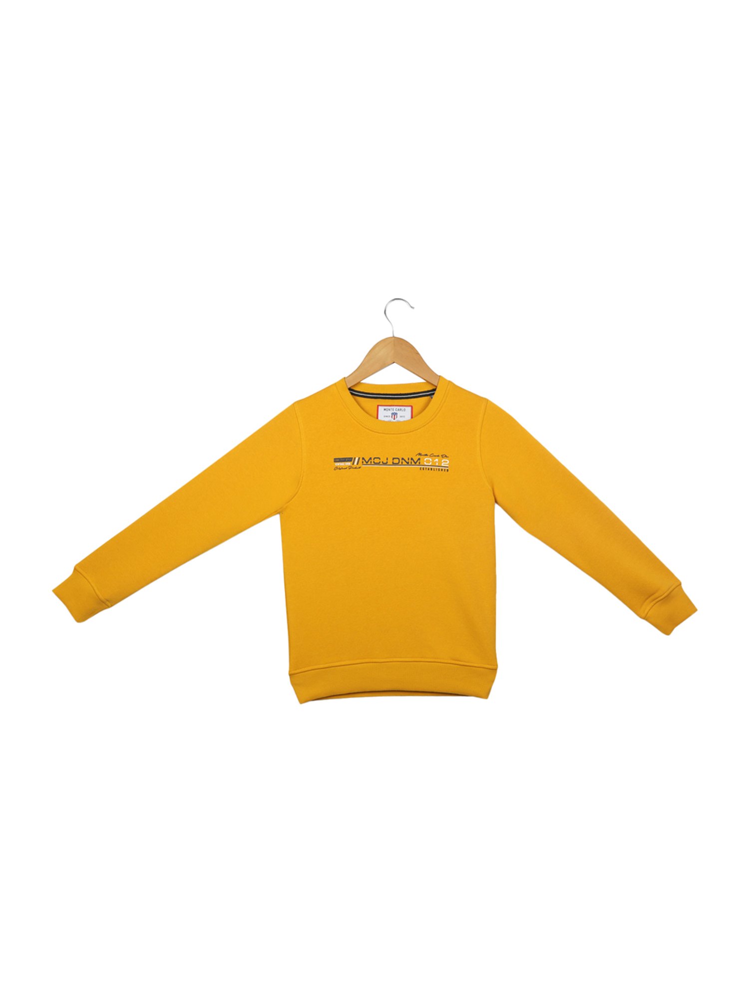 yellow friends sweatshirt