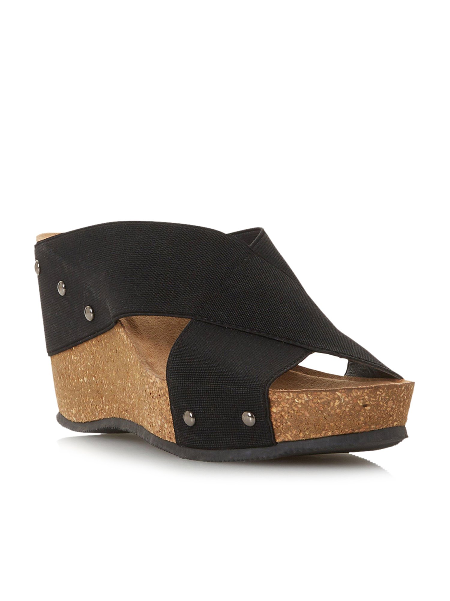 dune wedges black