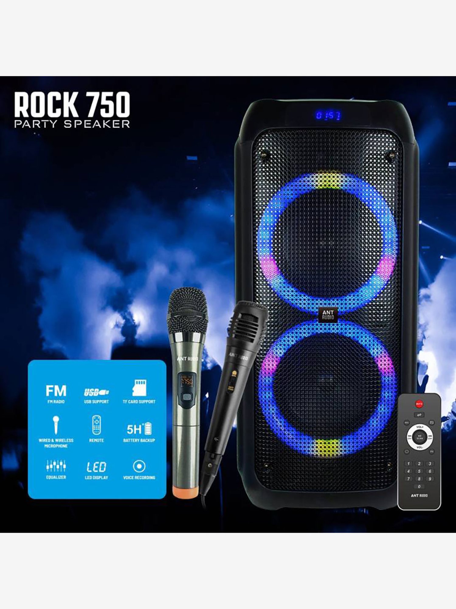 rock 750 party speaker