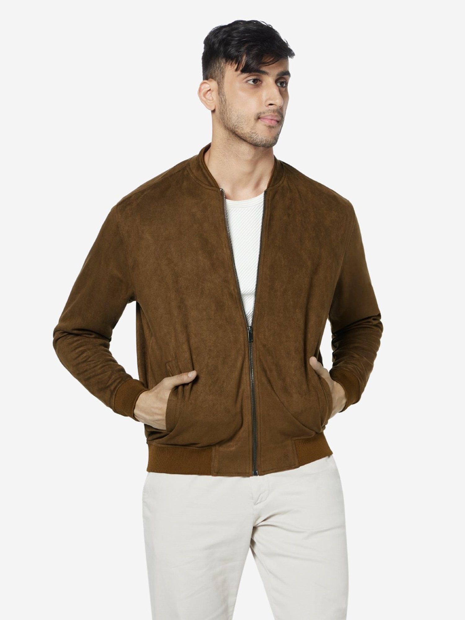 men's sherpa lined shacket