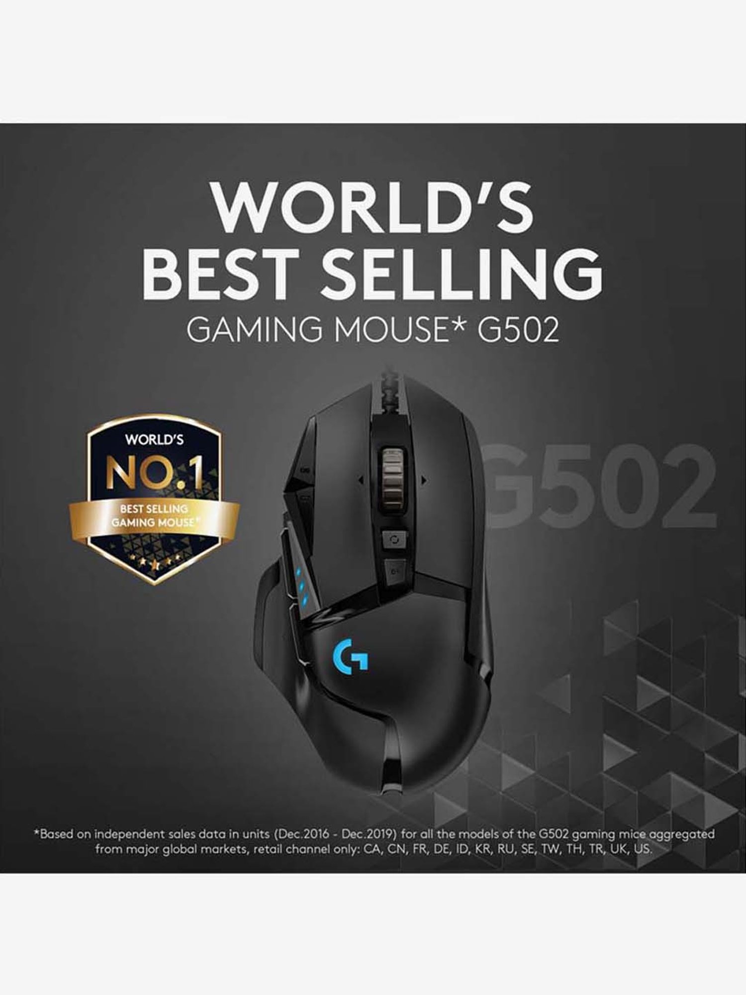 Buy Logitech G502 Hero High Performance Wired Gaming Mouse 910 Black Online At Best Prices Tata Cliq