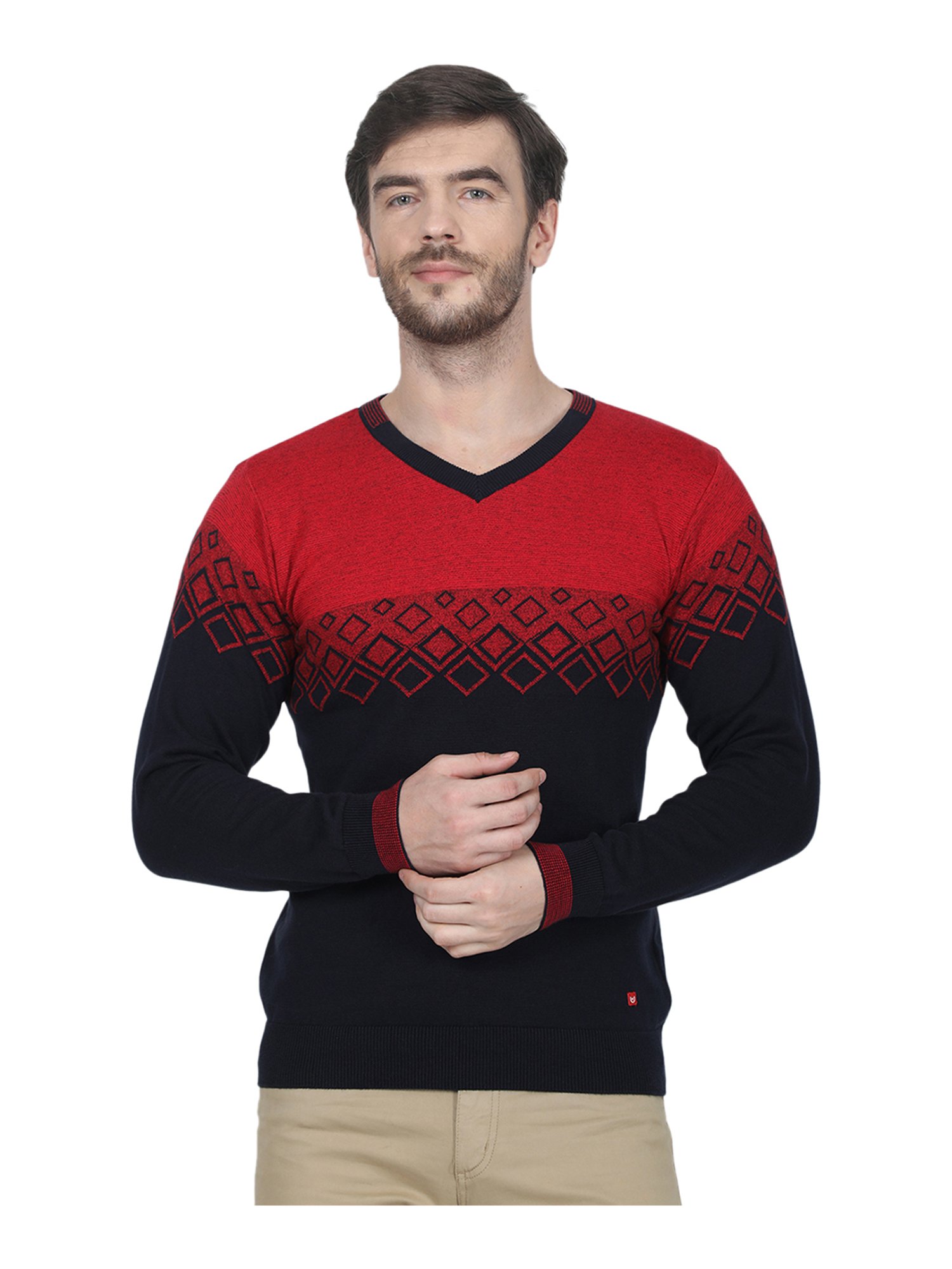 monte carlo red sweater