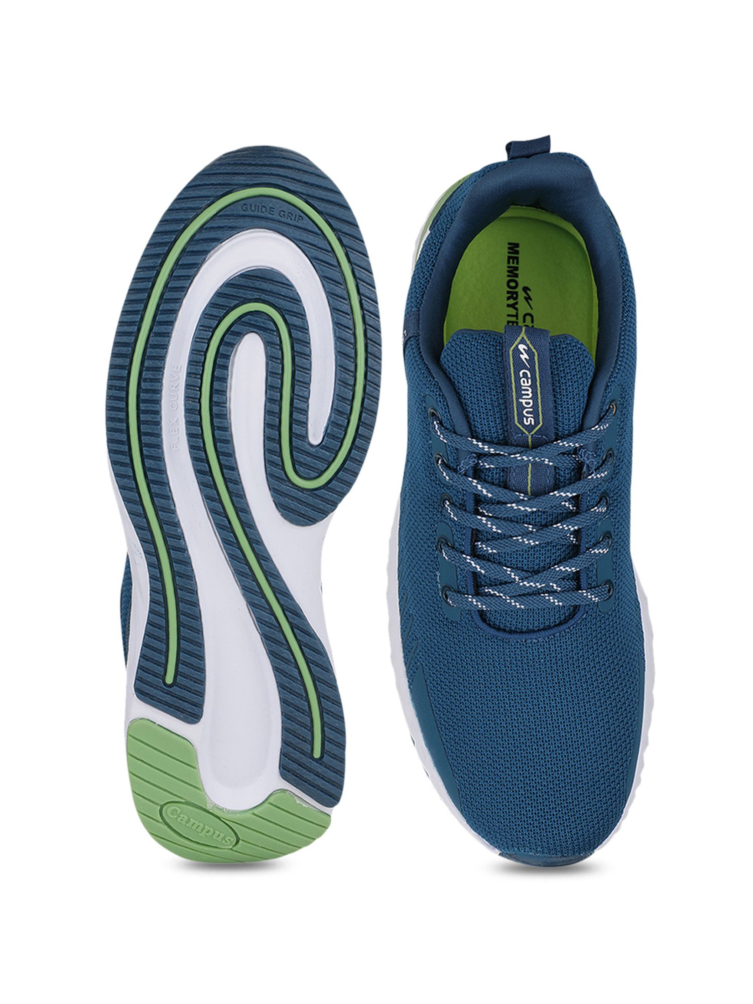 Campus Simba Plus Blue Running Shoes 