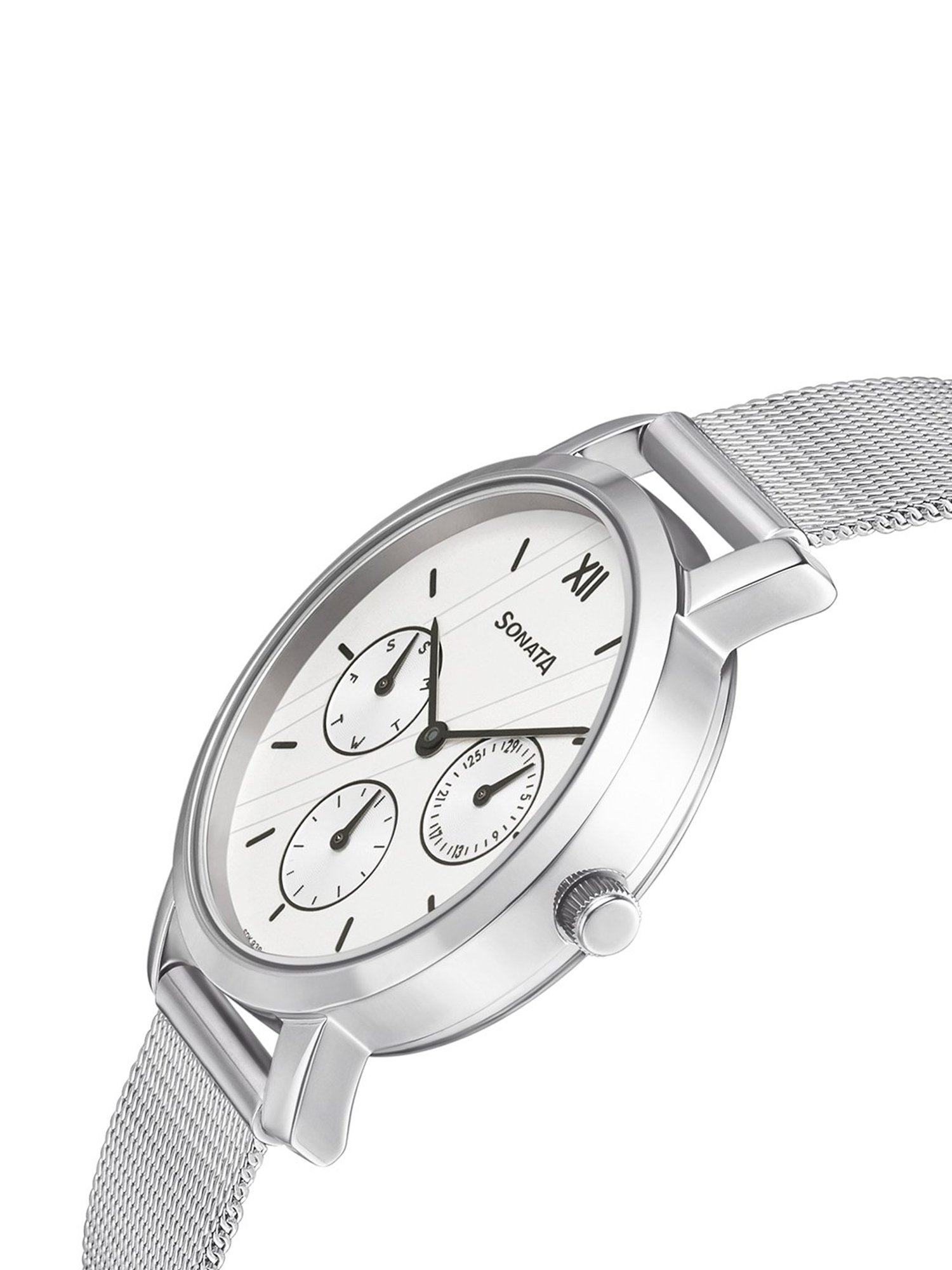 Buy Sonata Silver Dial Analog watch For Men-NM77031NL03 Online at  desertcartOMAN