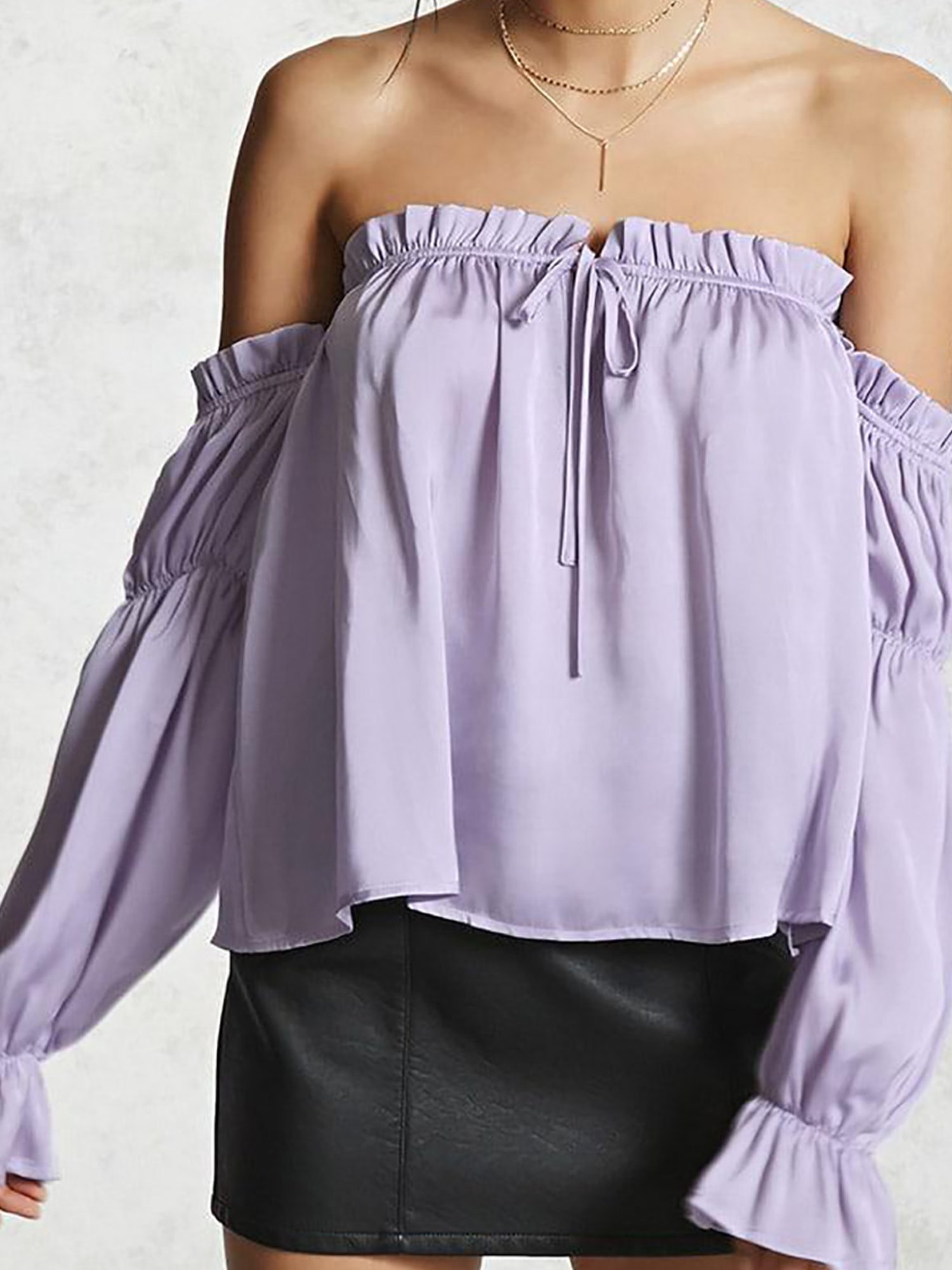 forever 21 off the shoulder shirt