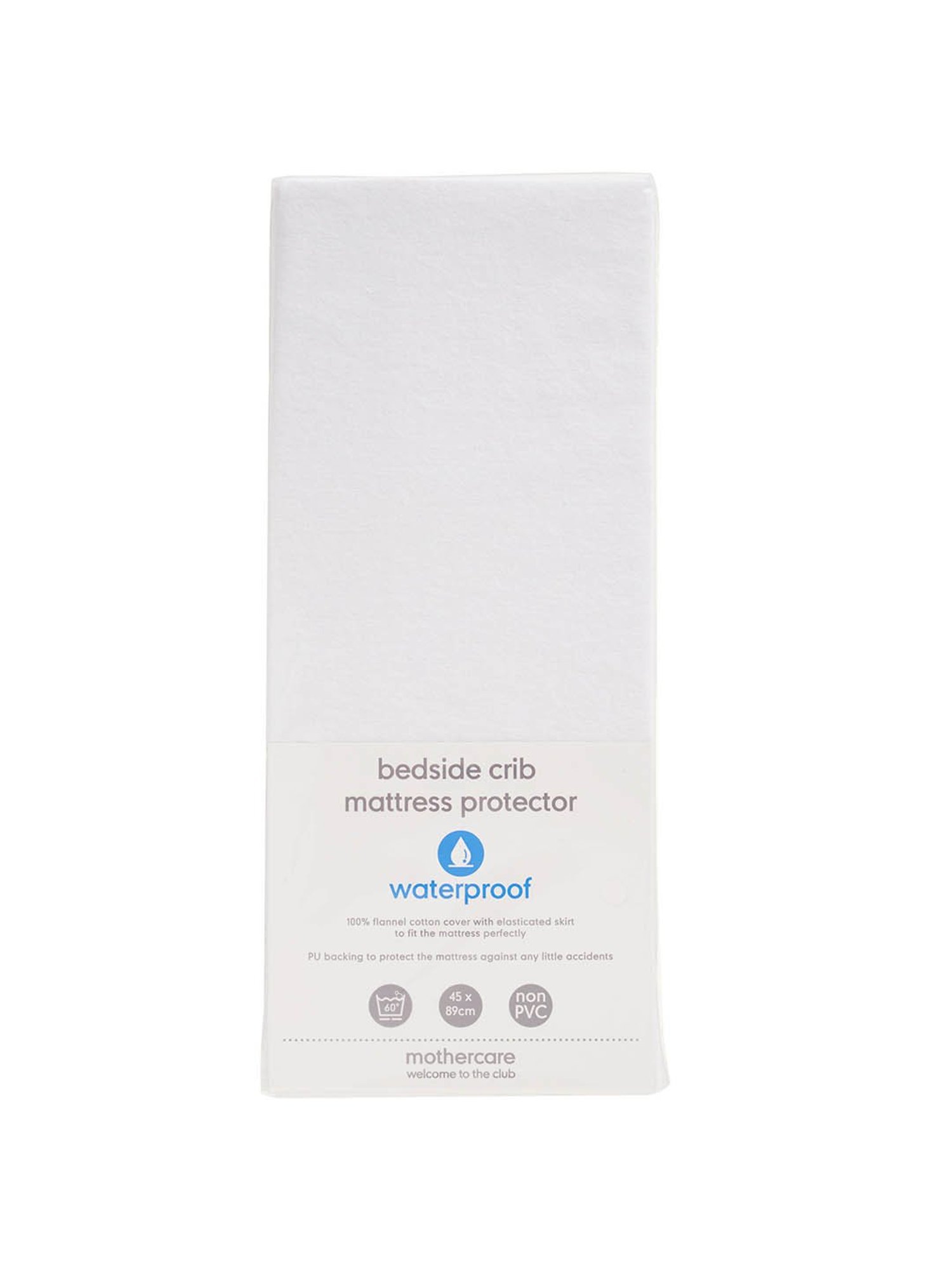bedside crib mattress protector